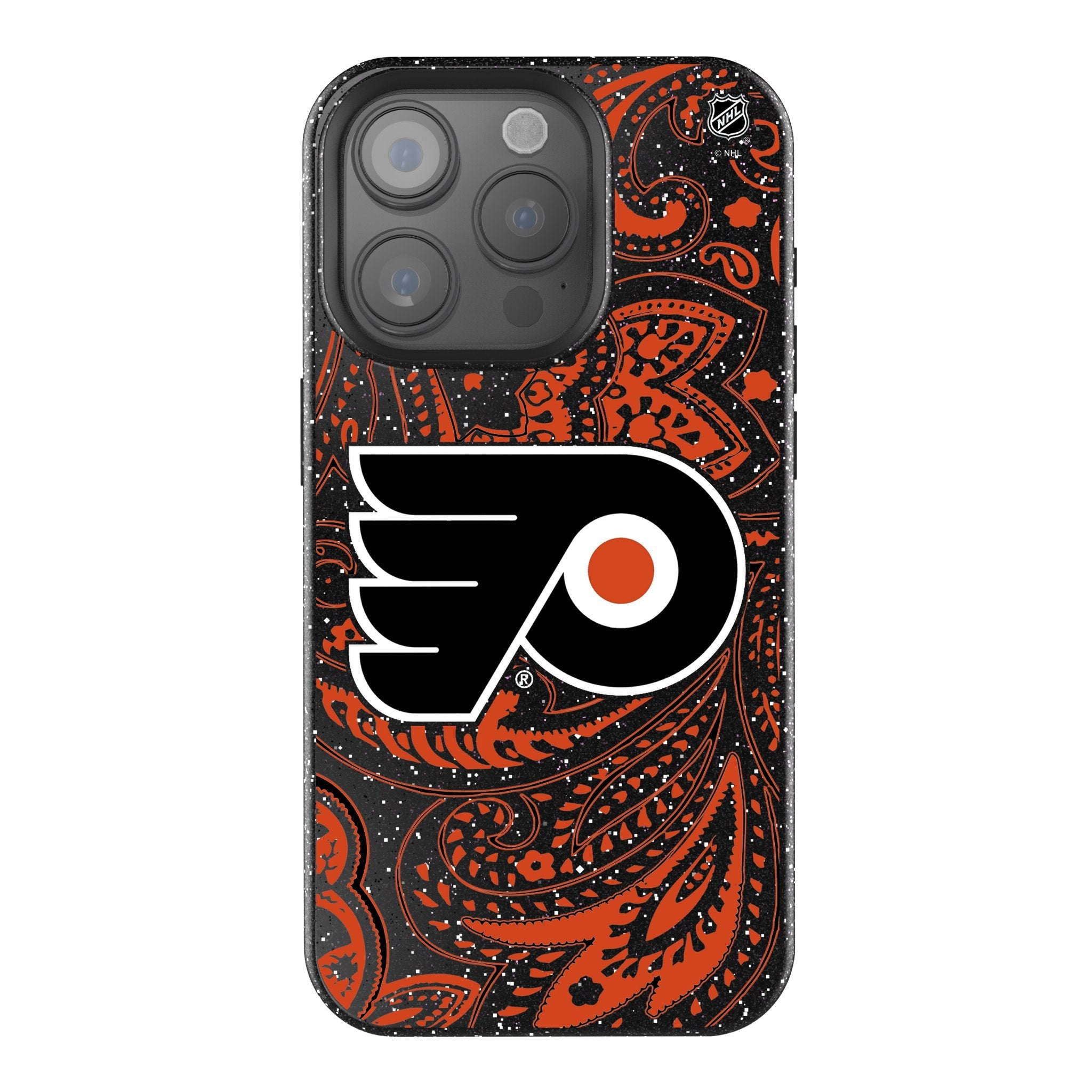 Philadelphia Flyers Paisley Bling Phone Case