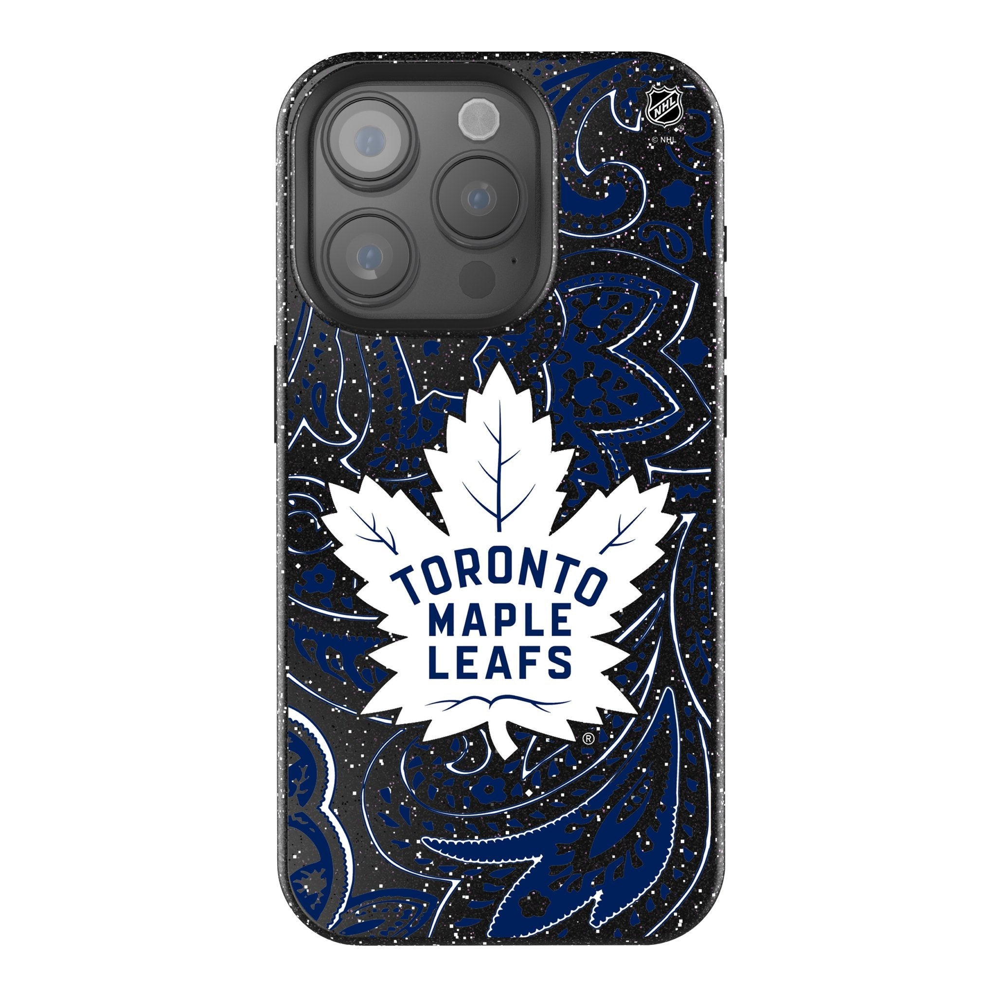 Toronto Maple Leafs Paisley Bling Phone Case