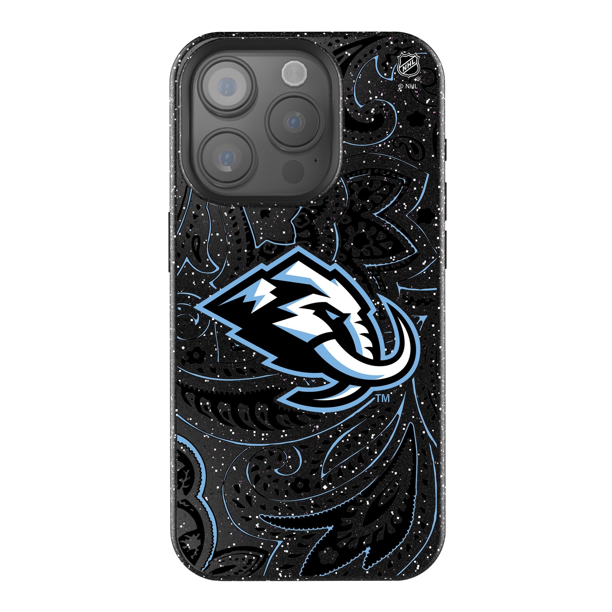 Utah Mammoth Paisley Bling Phone Case for Apple iPhone