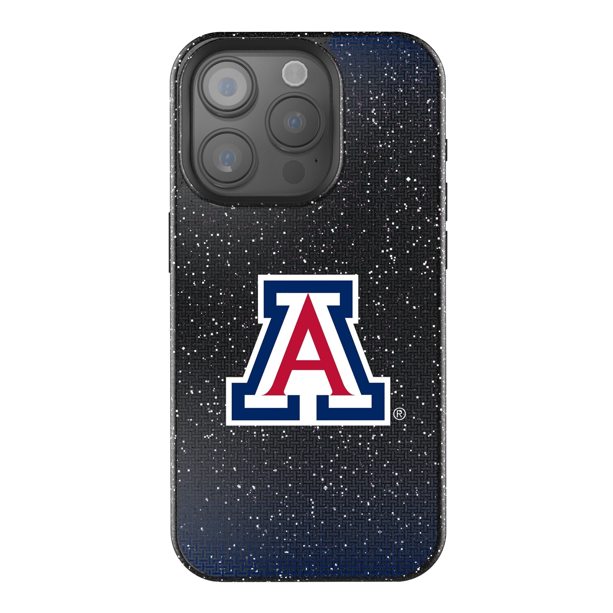 University of Arizona Wildcats Linen Bling Phone Case for Apple iPhone 1