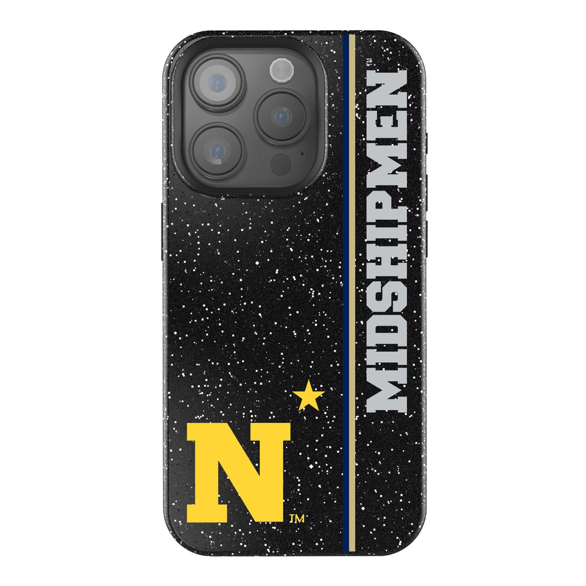 United State Naval Academy Midshipmen Sidebar Bling Phone Case