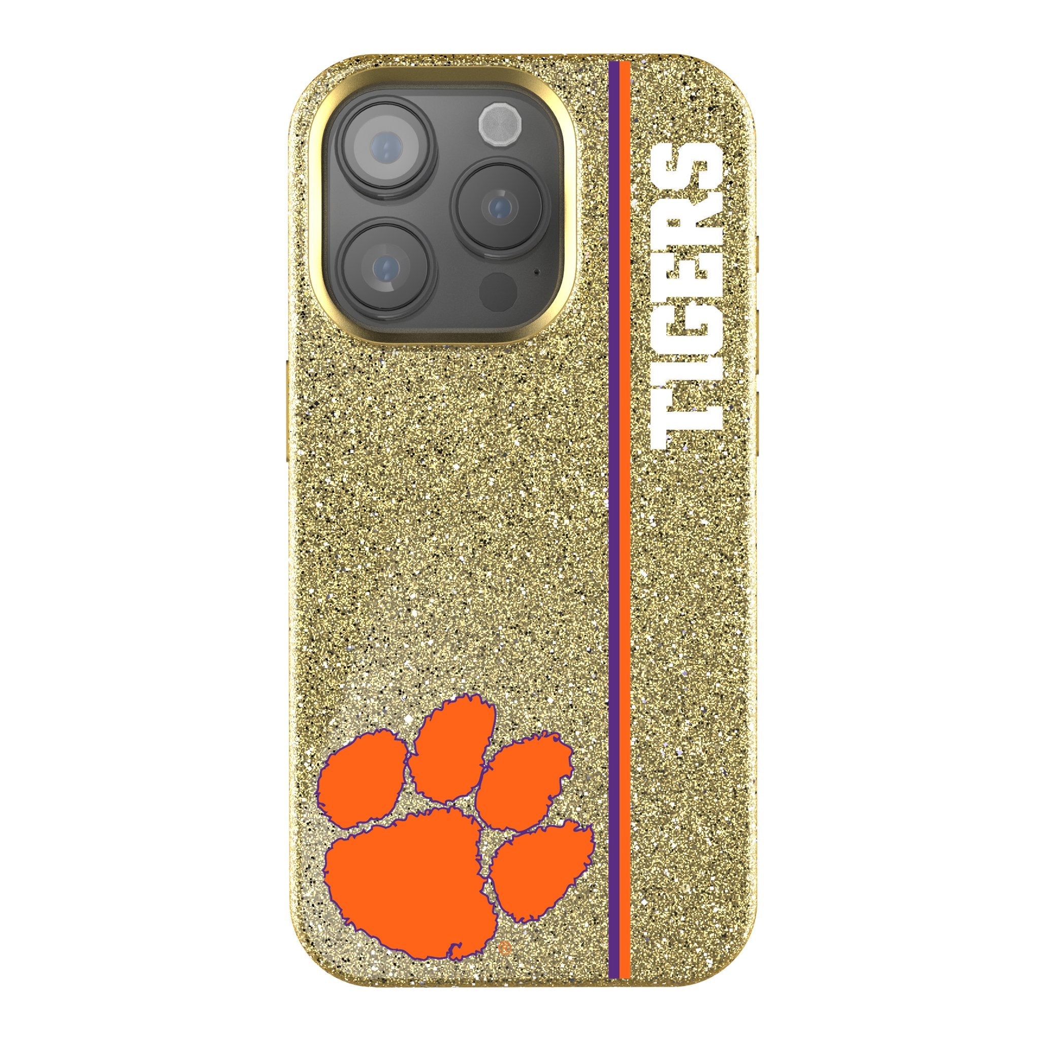 Clemson University Tigers Sidebar Bling Phone Case 1