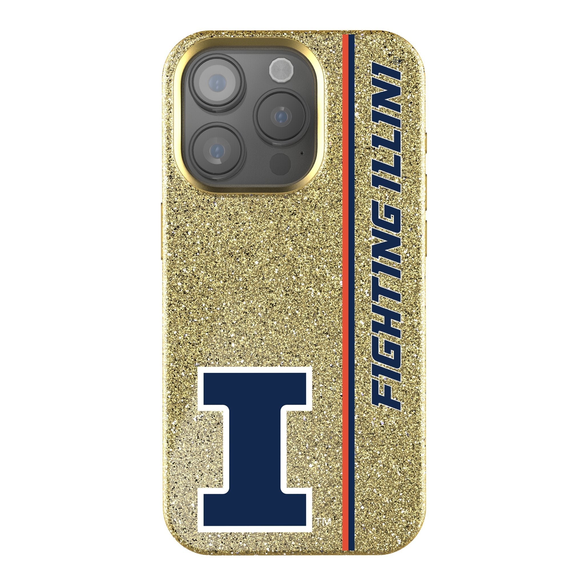 University of Illinois Fighting Illini Sidebar Bling Phone Case