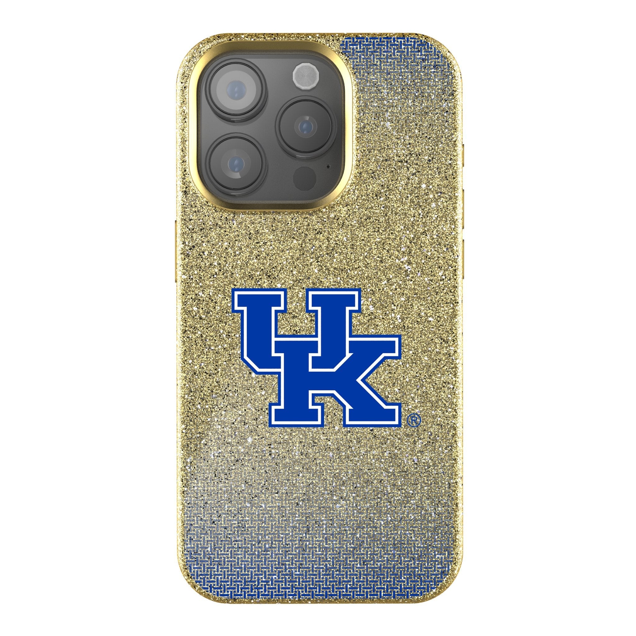 University of Kentucky Wildcats Linen Bling Phone Case for Apple iPhone