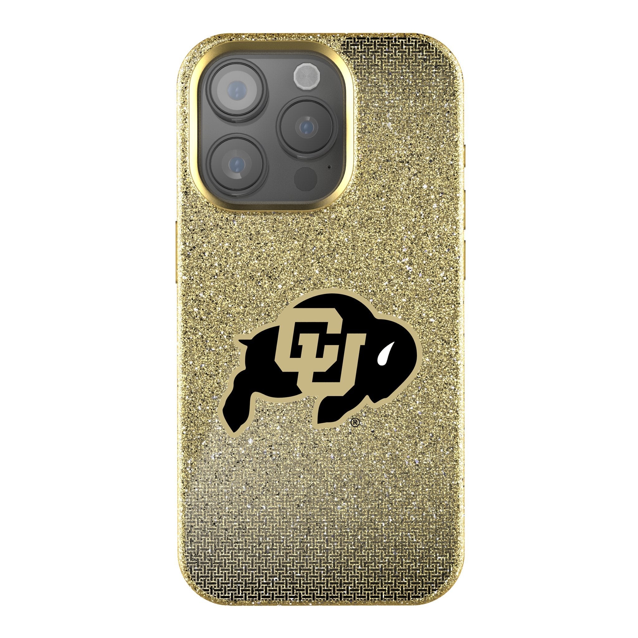 University of Colorado Buffaloes Linen Bling Phone Case for Apple iPhone 1