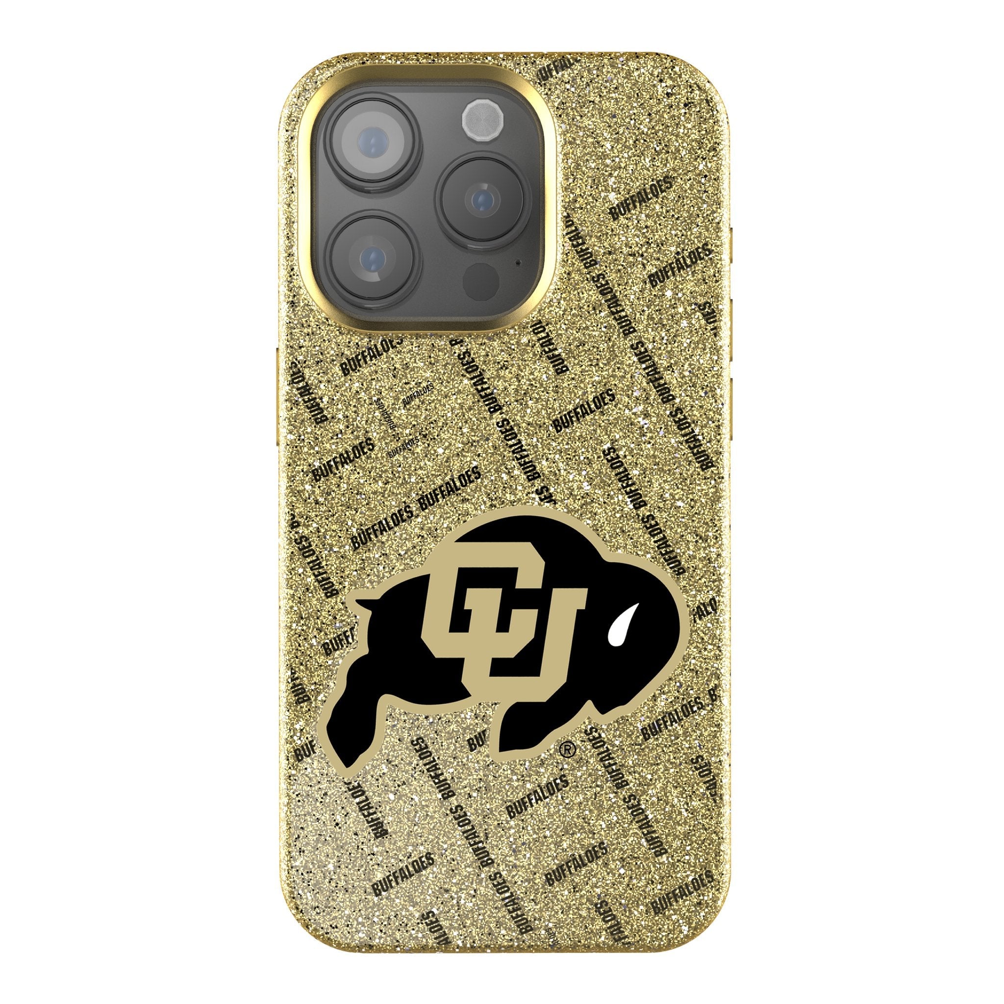 University of Colorado Buffaloes Quadtile Bling Phone Case for Apple iPhone 1