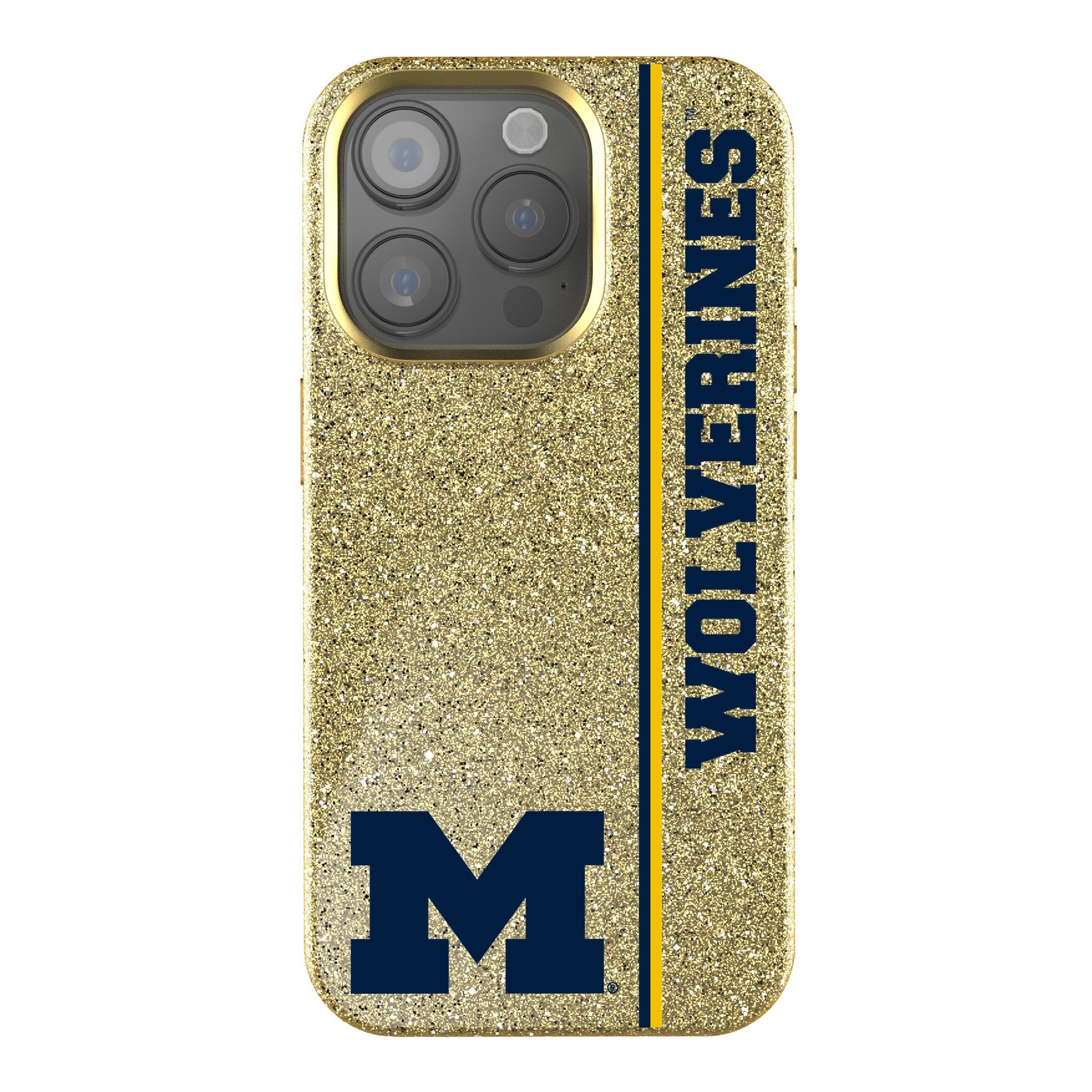 University of Michigan Wolverines Sidebar Bling Phone Case 1