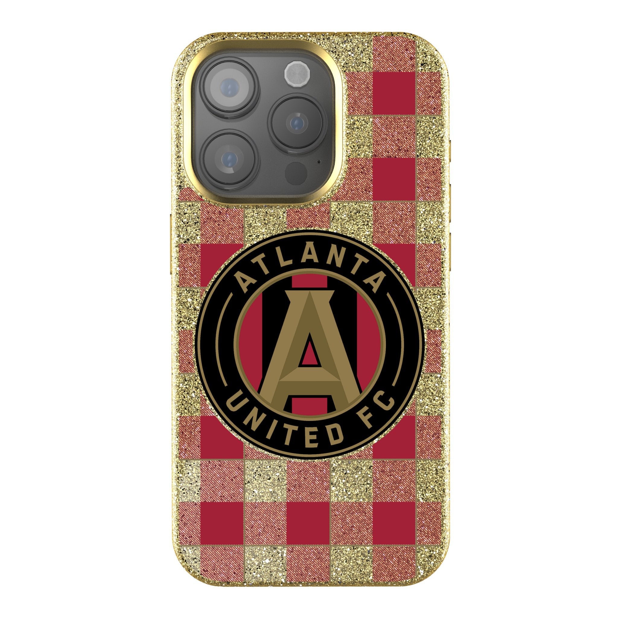 Atlanta United FC  Plaid Bling Phone Case