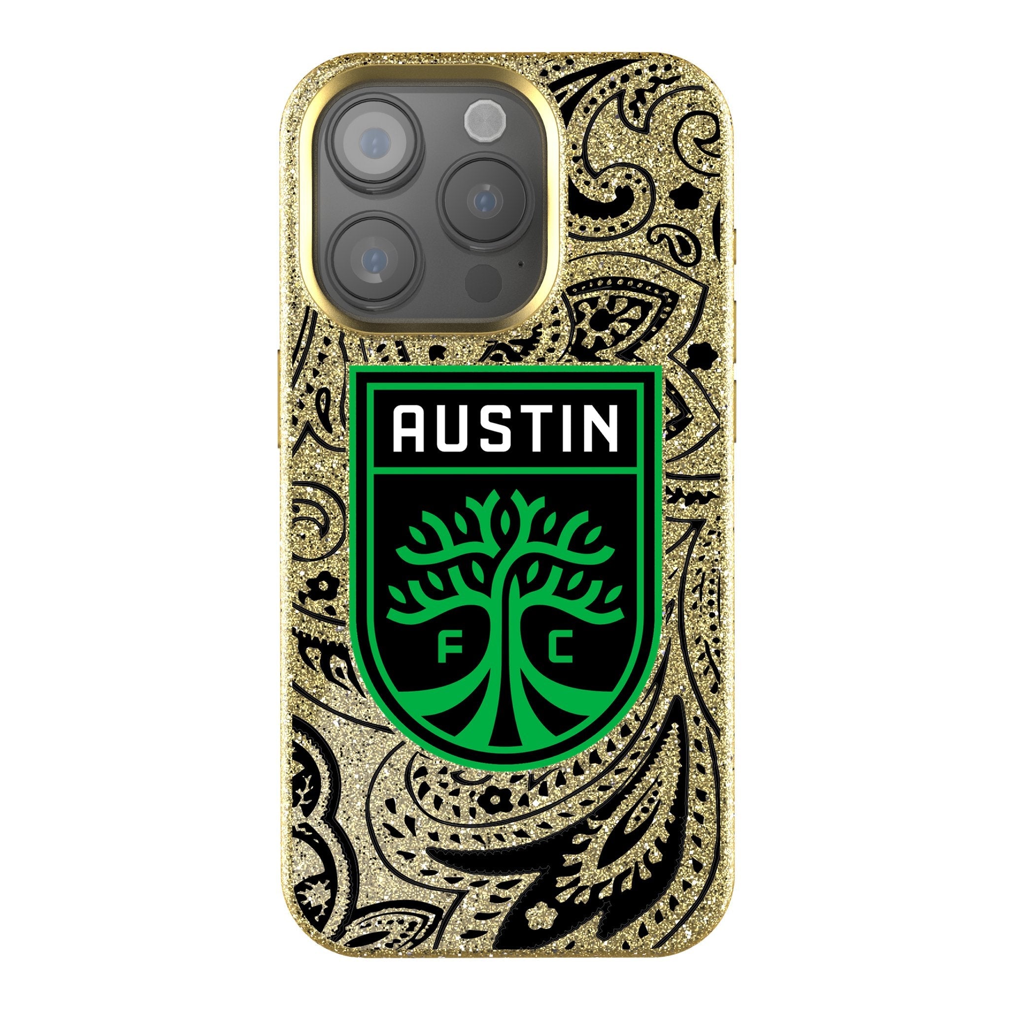 Austin FC  Paisley Bling Phone Case