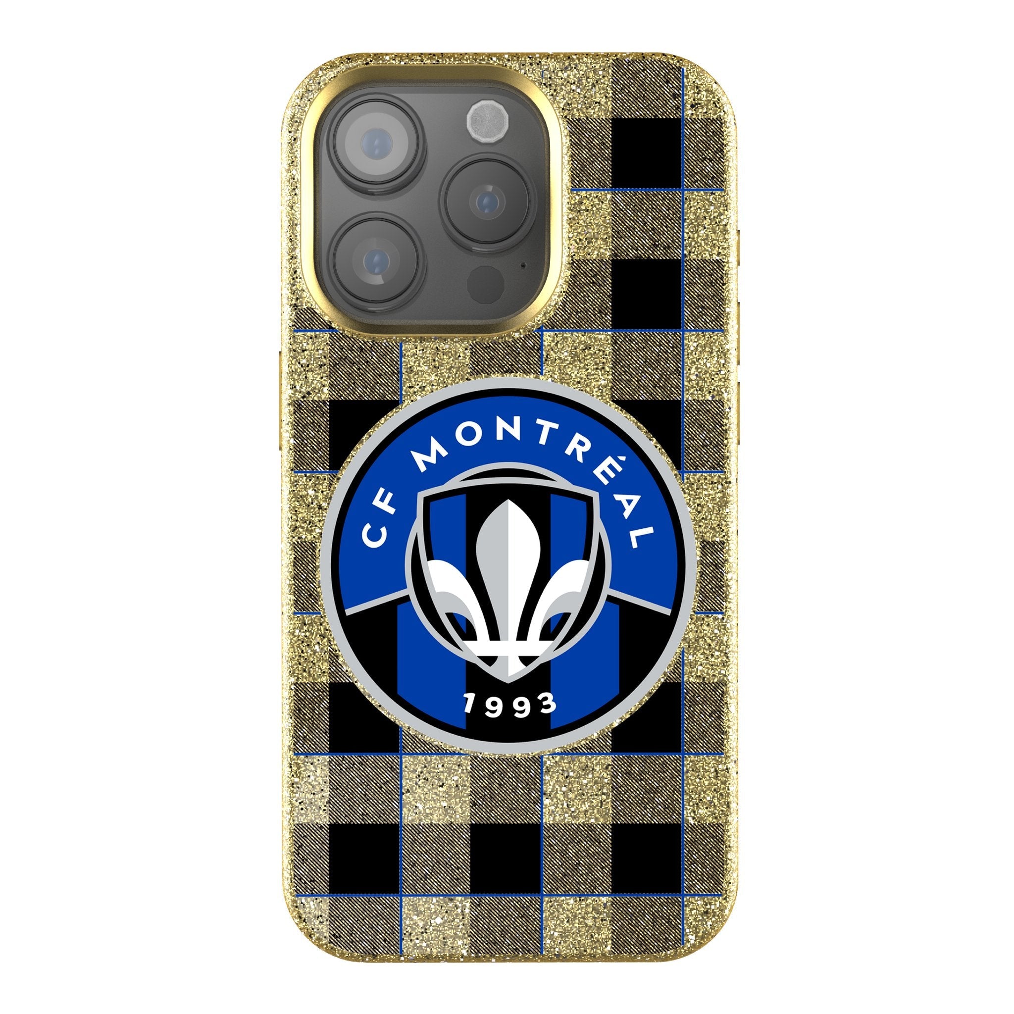 CF Montreal  Plaid Bling Phone Case