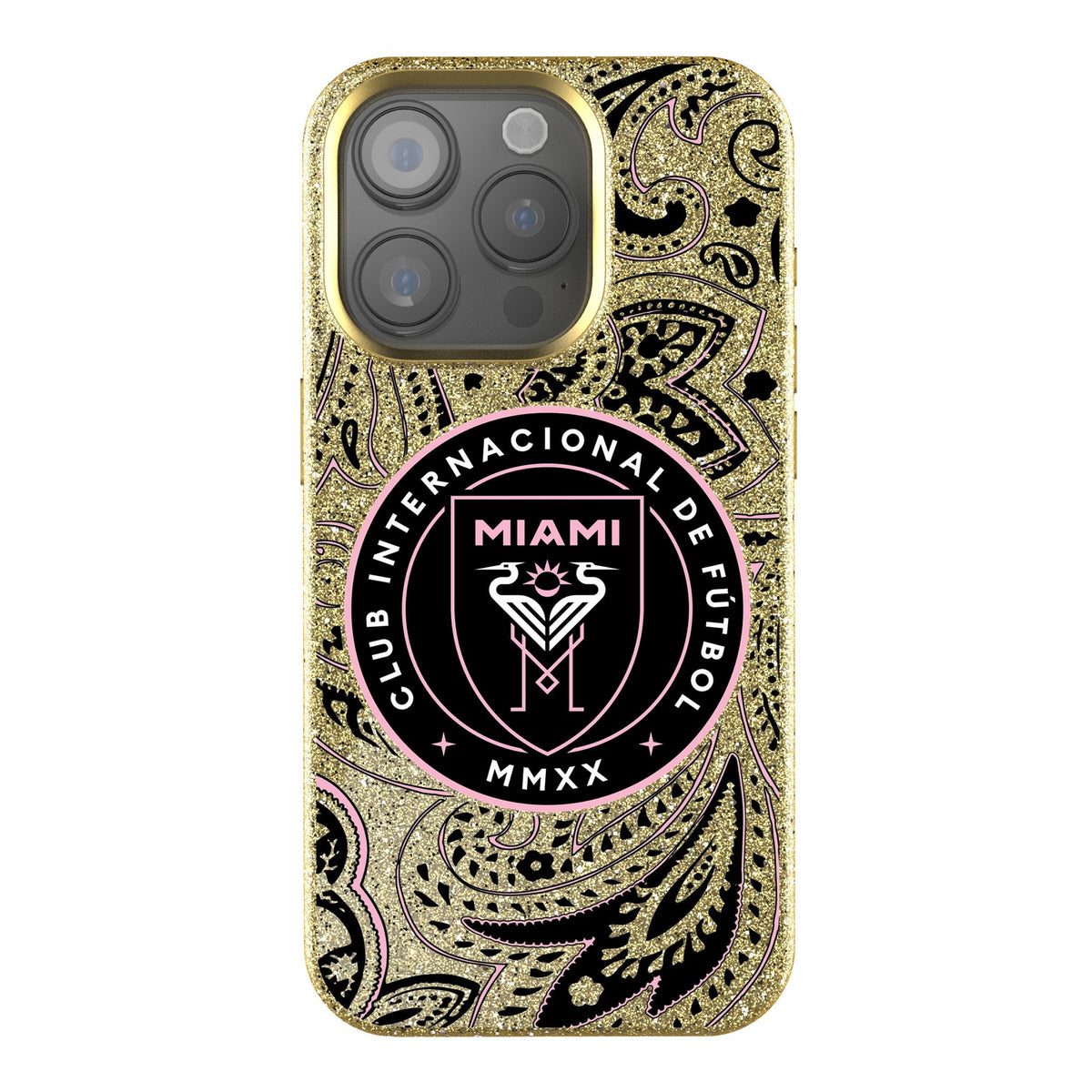 Inter Miami CF  Paisley Bling Phone Case 1