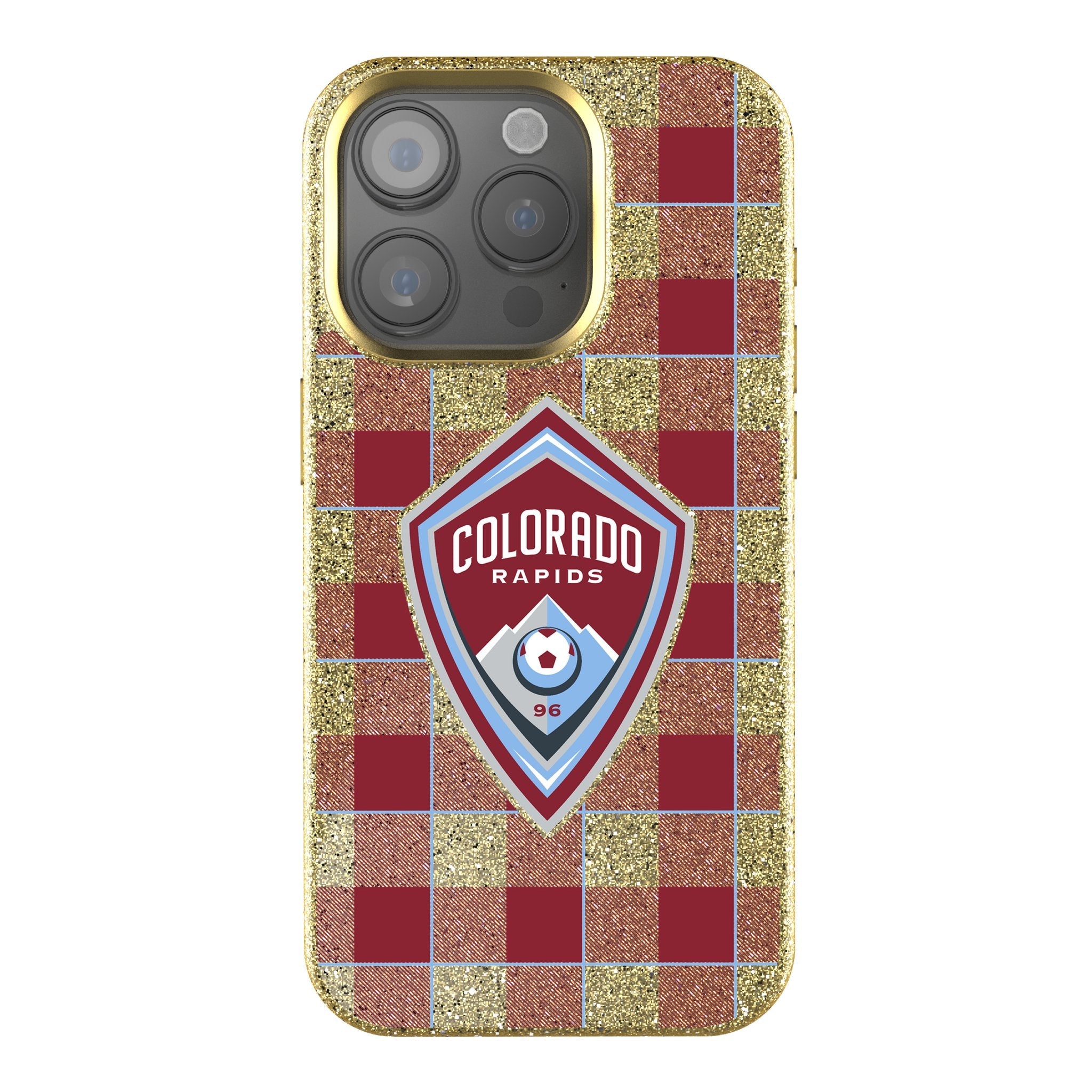 Colorado Rapids  Plaid Bling Phone Case