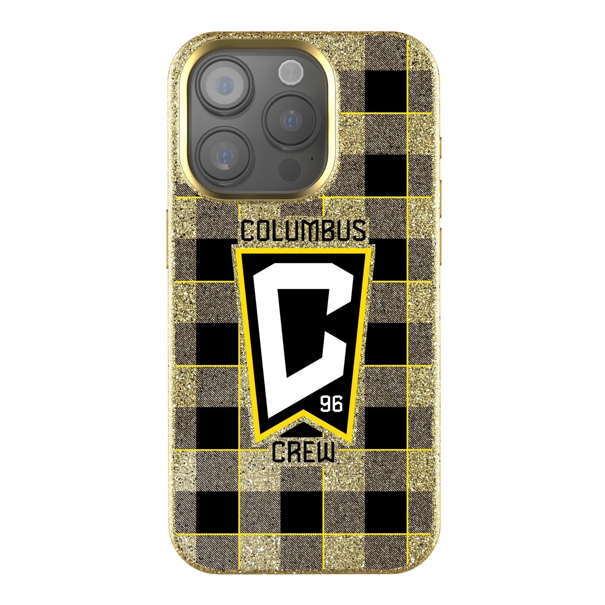 Columbus Crew  Plaid Bling Phone Case