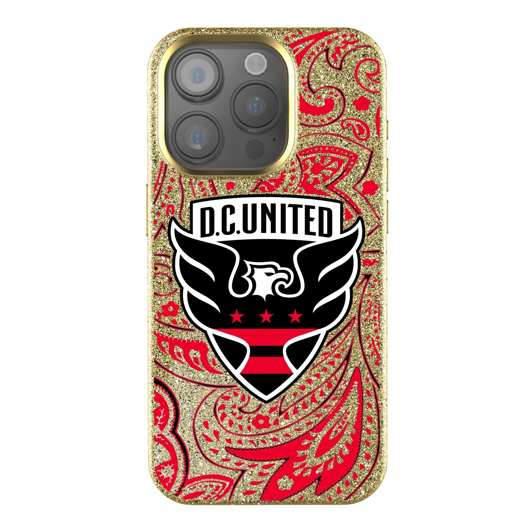 DC United  Paisley Bling Phone Case