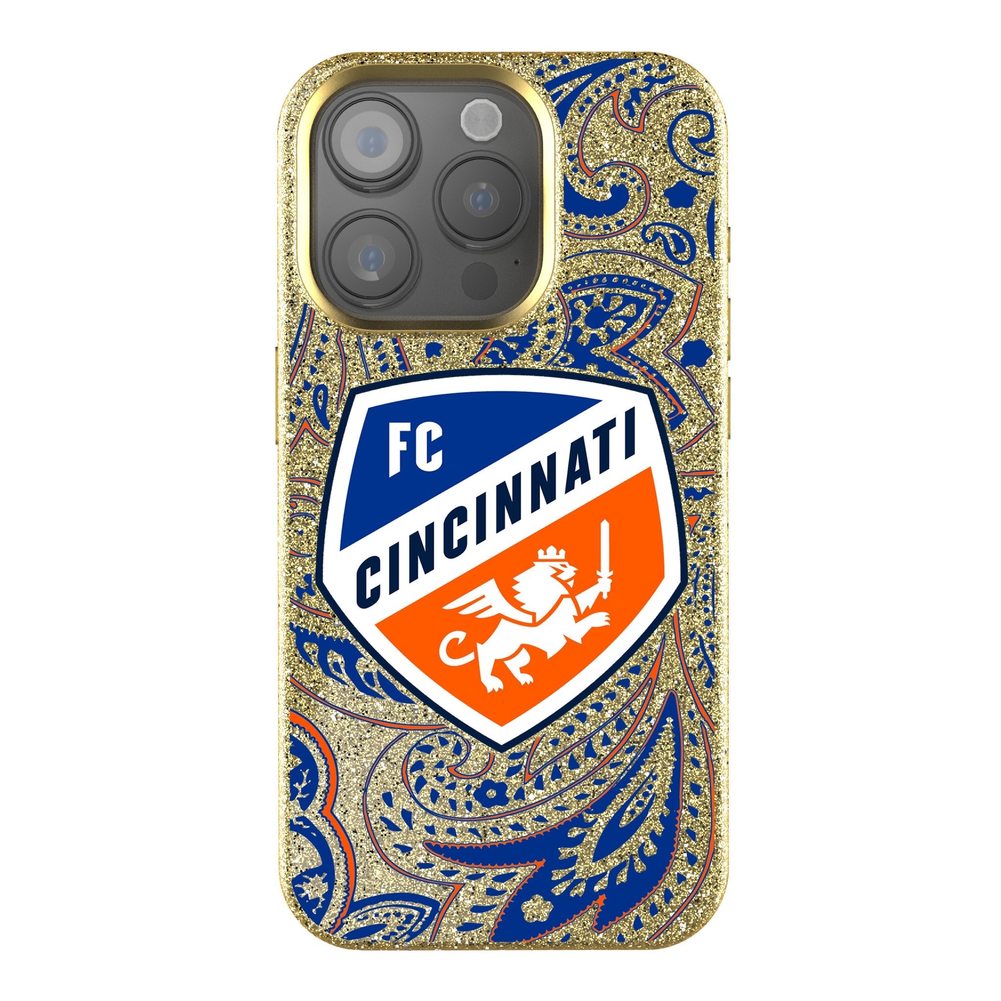 FC Cincinnati  Paisley Bling Phone Case