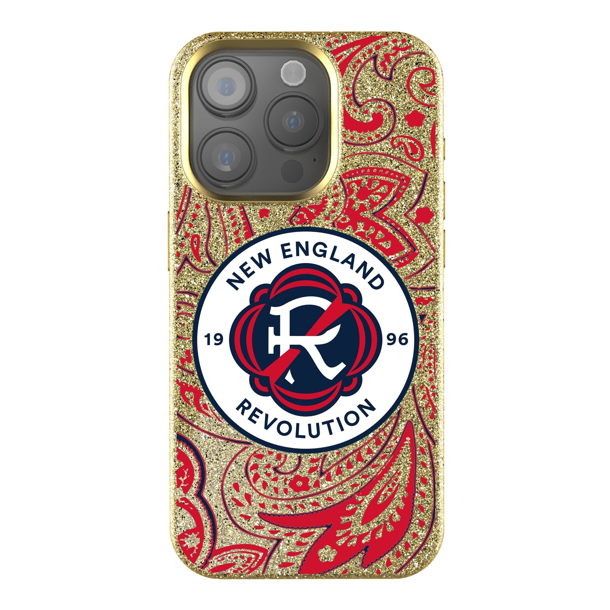 New England Revolution  Paisley Bling Phone Case