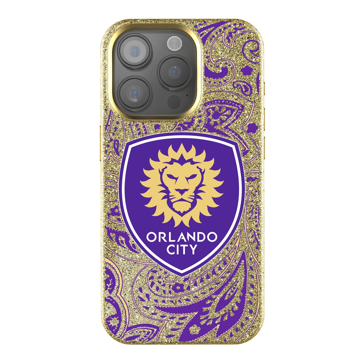 Orlando City Soccer Club  Paisley Bling Phone Case