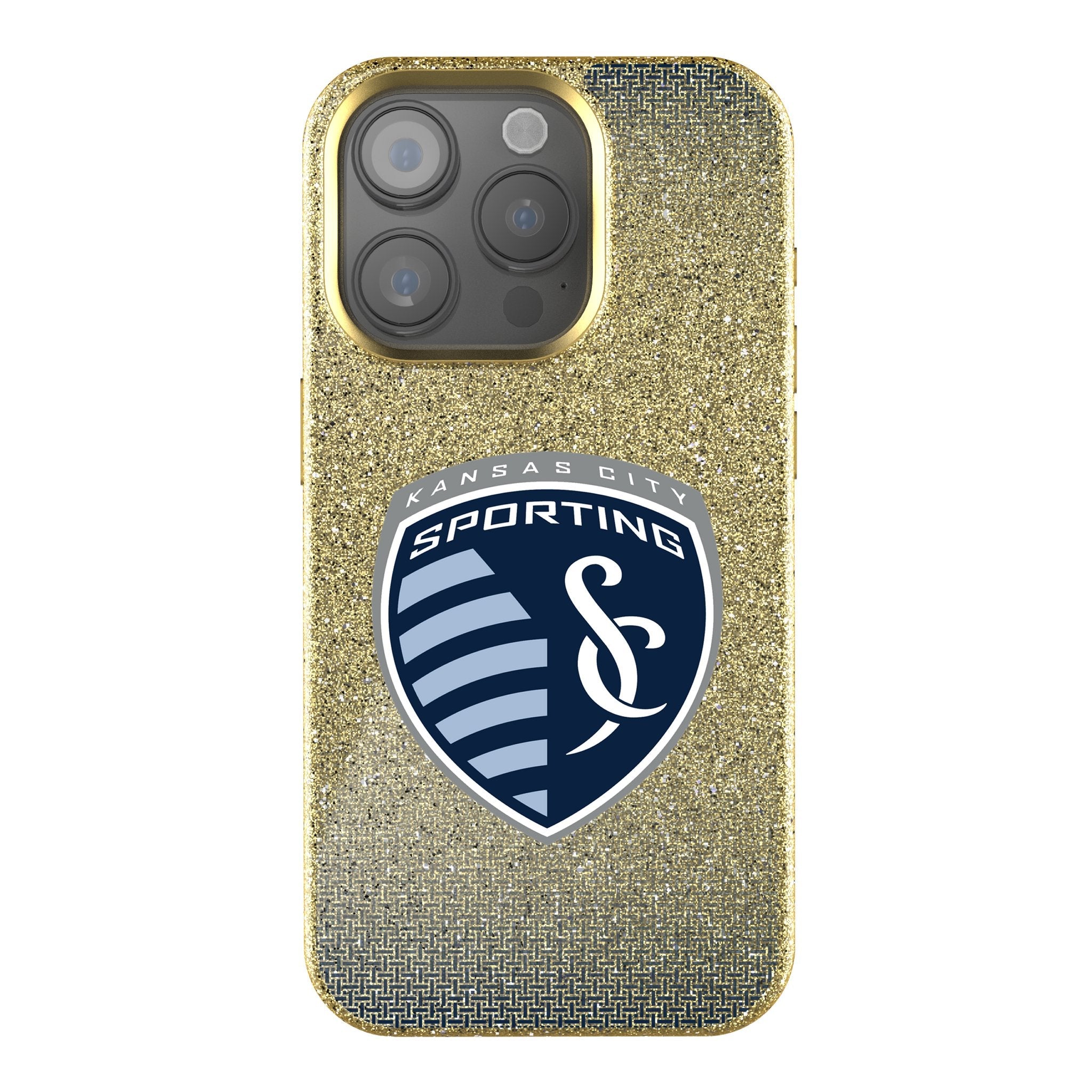 Sporting Kansas City Linen Bling Phone Case for Apple iPhone 1