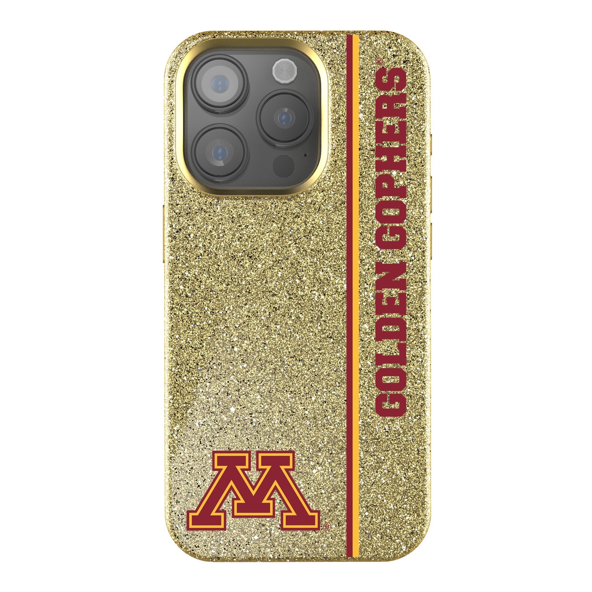 University of Minnesota Golden Gophers Sidebar Bling Phone Case
