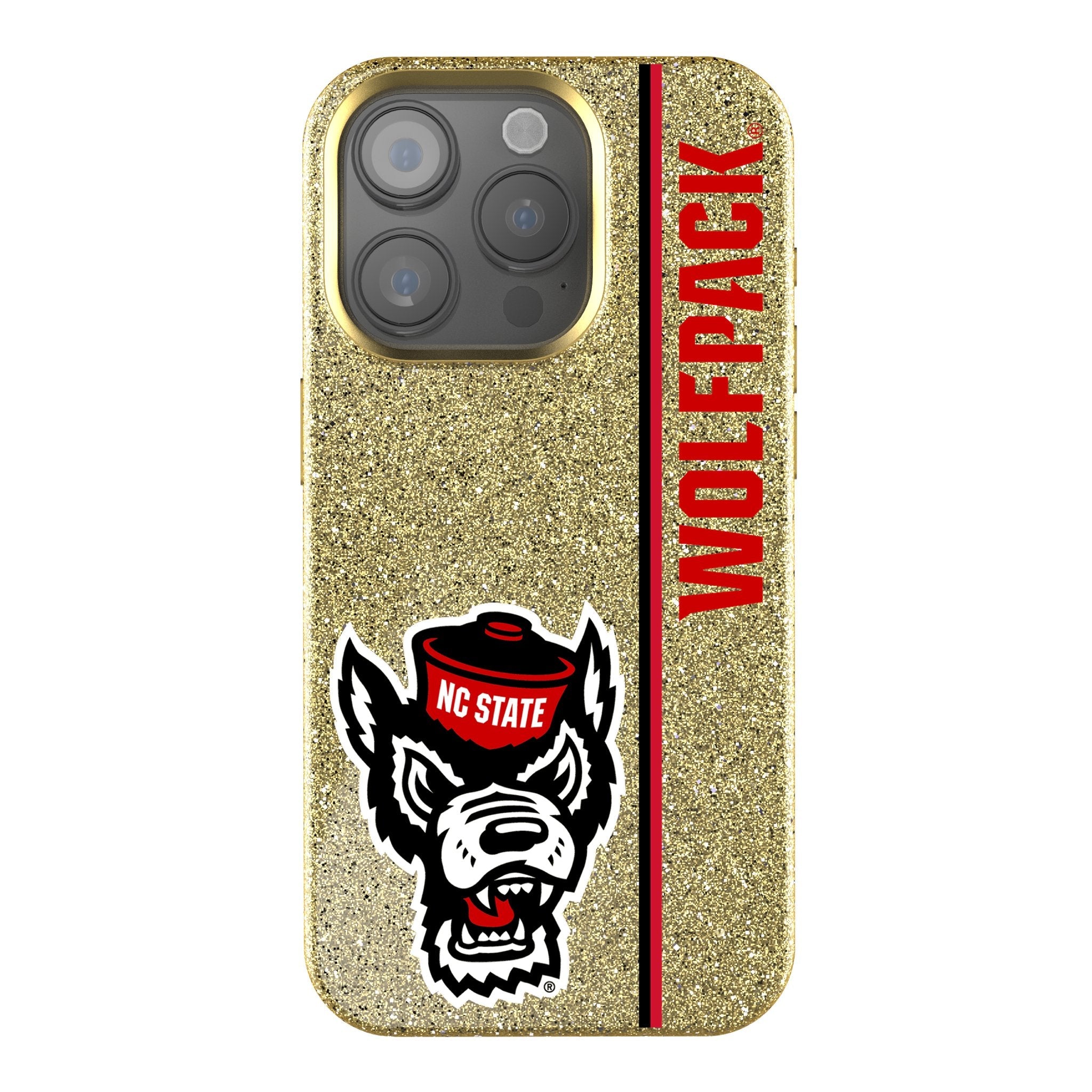 North Carolina State University Wolfpack Sidebar Bling Phone Case