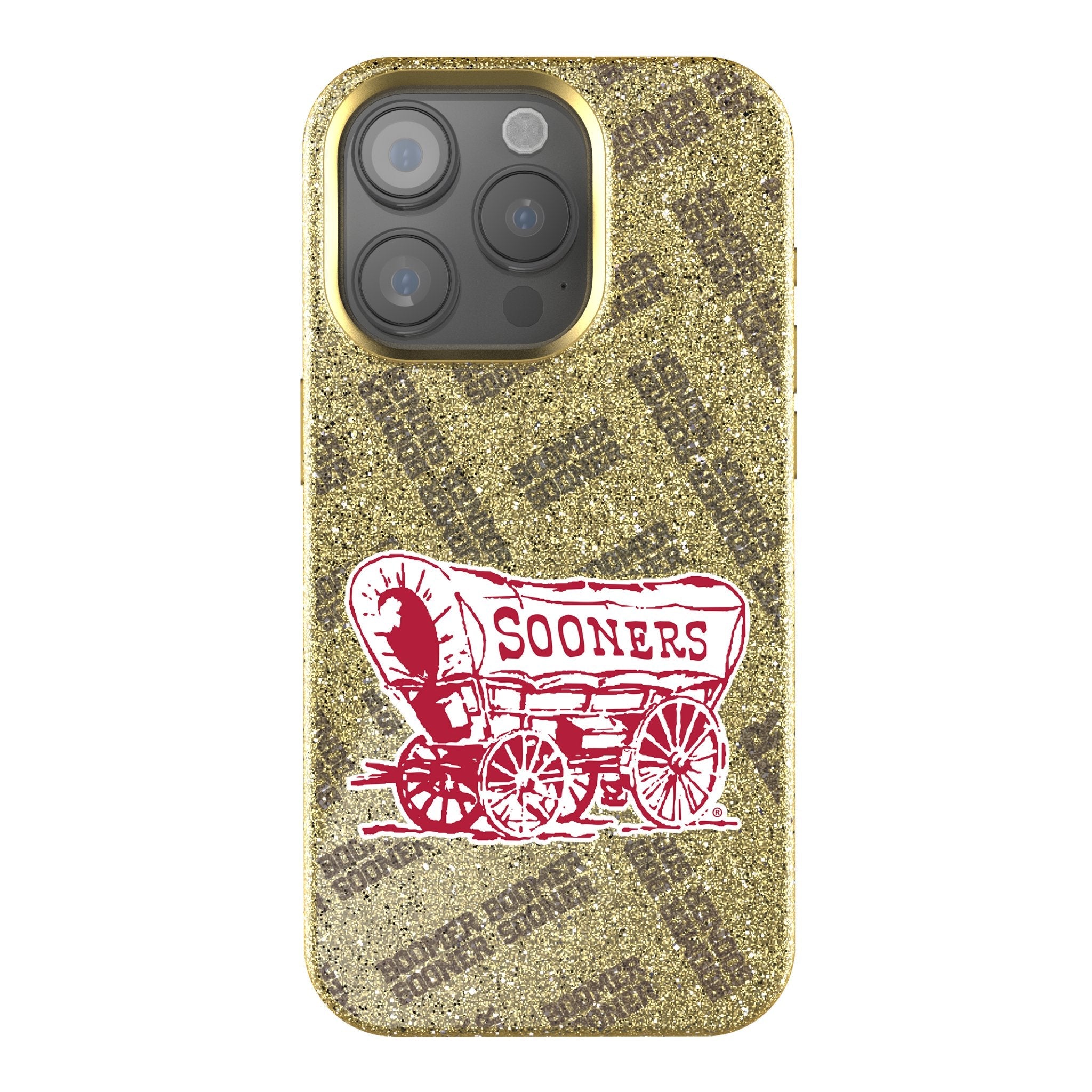 University of Oklahoma Sooners Quadtile Bling Phone Case for Apple iPhone 1