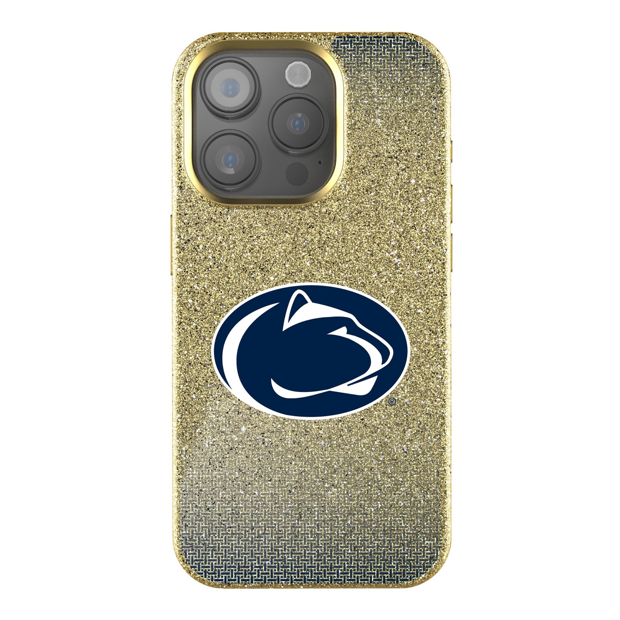 Pennsylvania State University Nittany Lions Linen Bling Phone Case for Apple iPhone 1