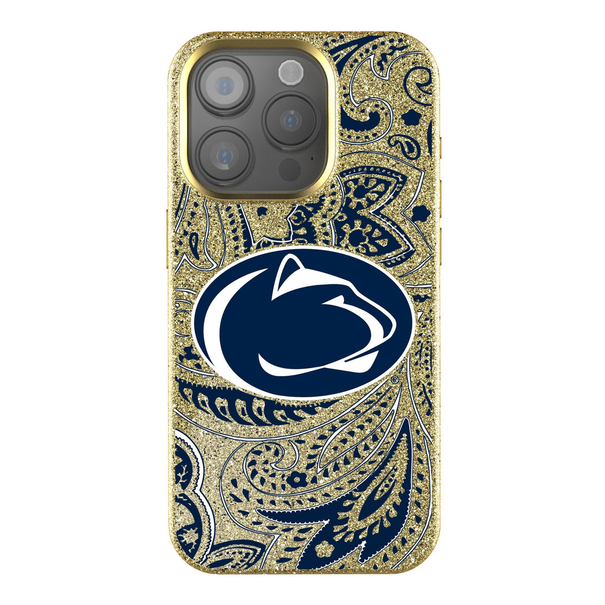 Pennsylvania State University Nittany Lions Paisley Bling Phone Case 1