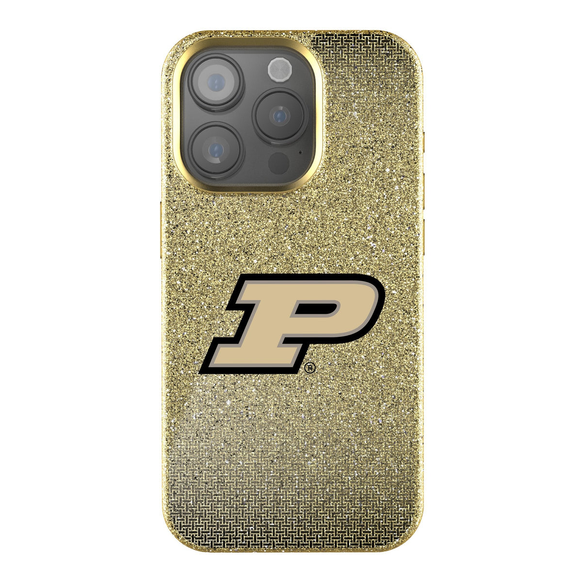 Purdue University Boilermakers Linen Bling Phone Case for Apple iPhone 1
