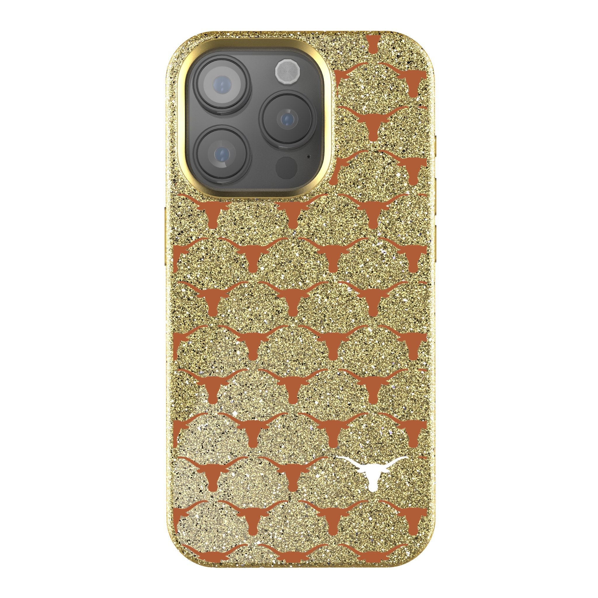 University of Texas Longhorns Fashion Pattern Bling Phone Case for Apple iPhone 1