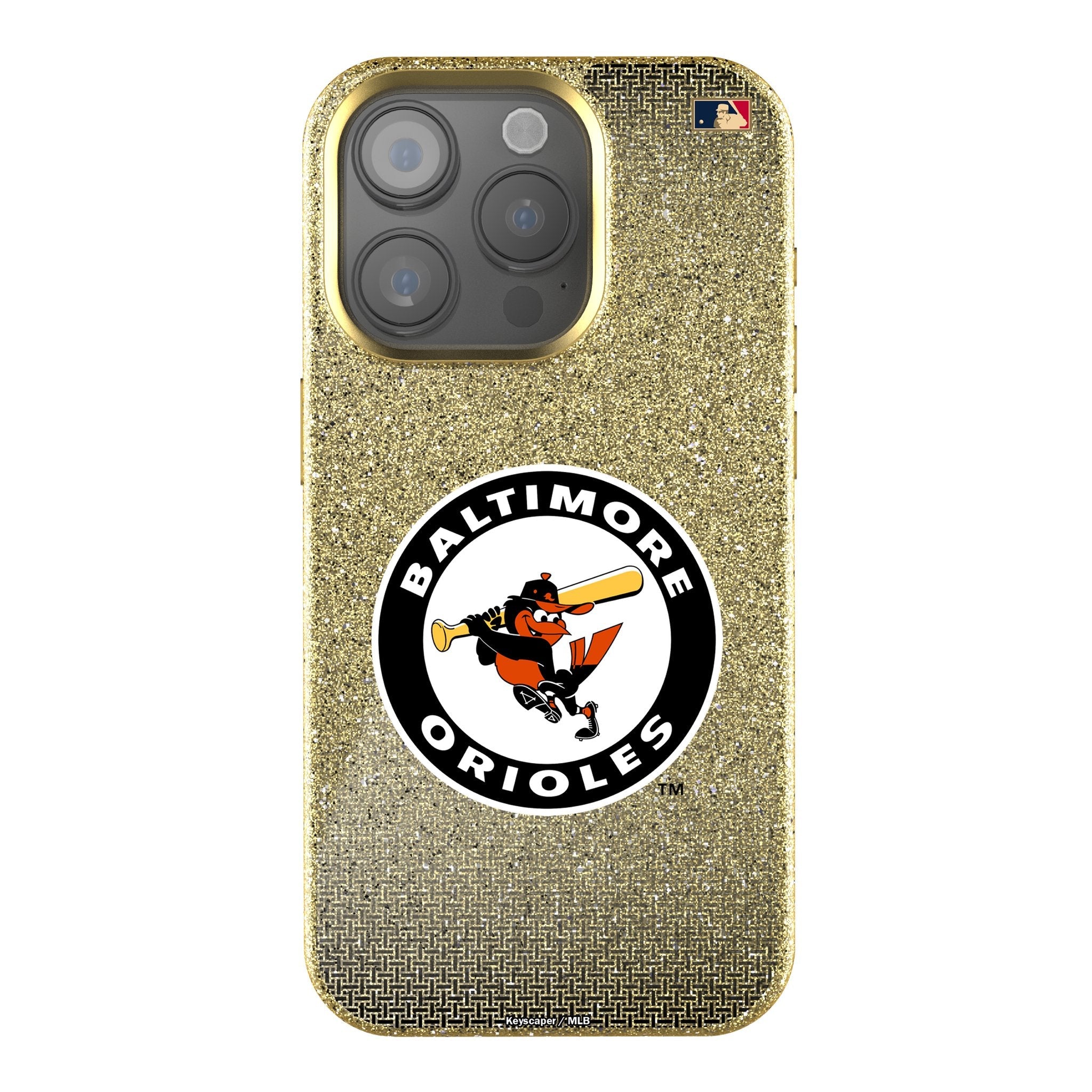 Baltimore Orioles 1966-1969 - Cooperstown Collection Linen Bling Phone Case for Apple iPhone 1