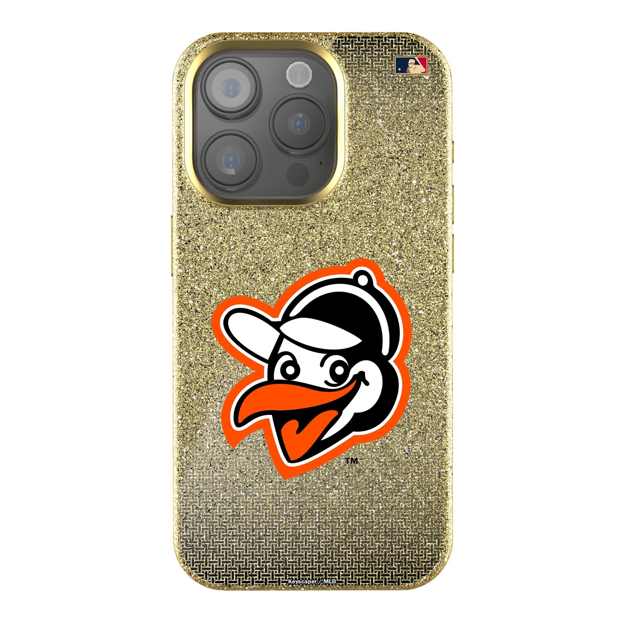 Baltimore Orioles 1955 - Cooperstown Collection Linen Bling Phone Case for Apple iPhone