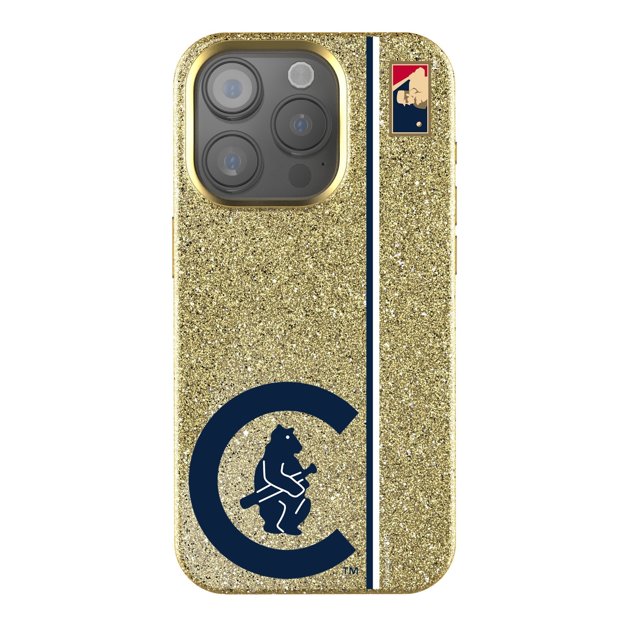 Chicago Cubs 1911-1912 - Cooperstown Collection Sidebar Bling Phone Case 1