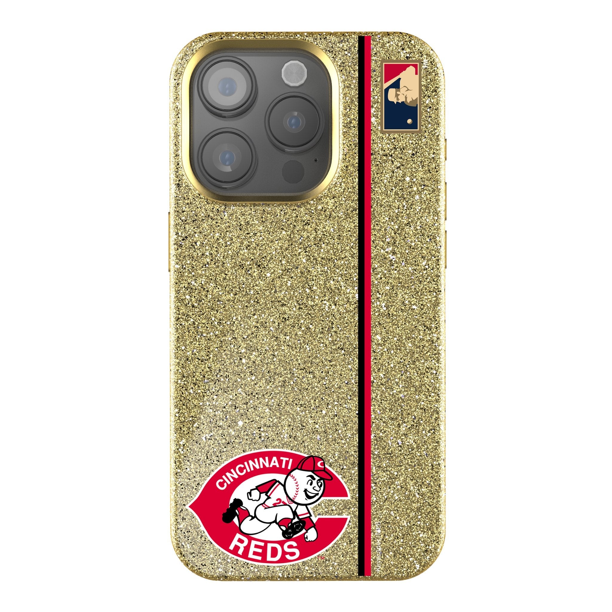 Cincinnati Reds 1974-1992 - Cooperstown Collection Sidebar Bling Phone Case 1