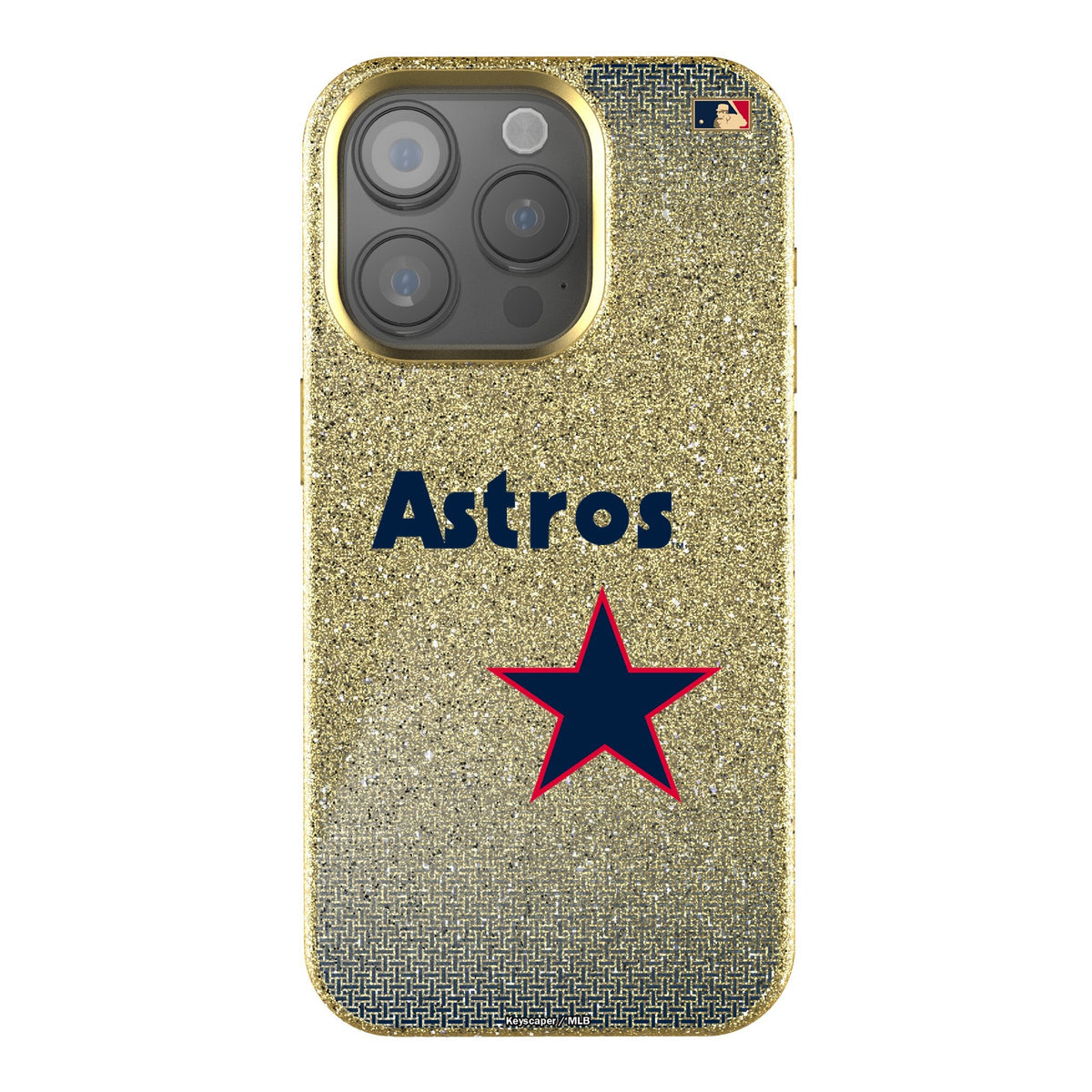 Houston Astros 1975-1981 - Cooperstown Collection Linen Bling Phone Case for Apple iPhone 1