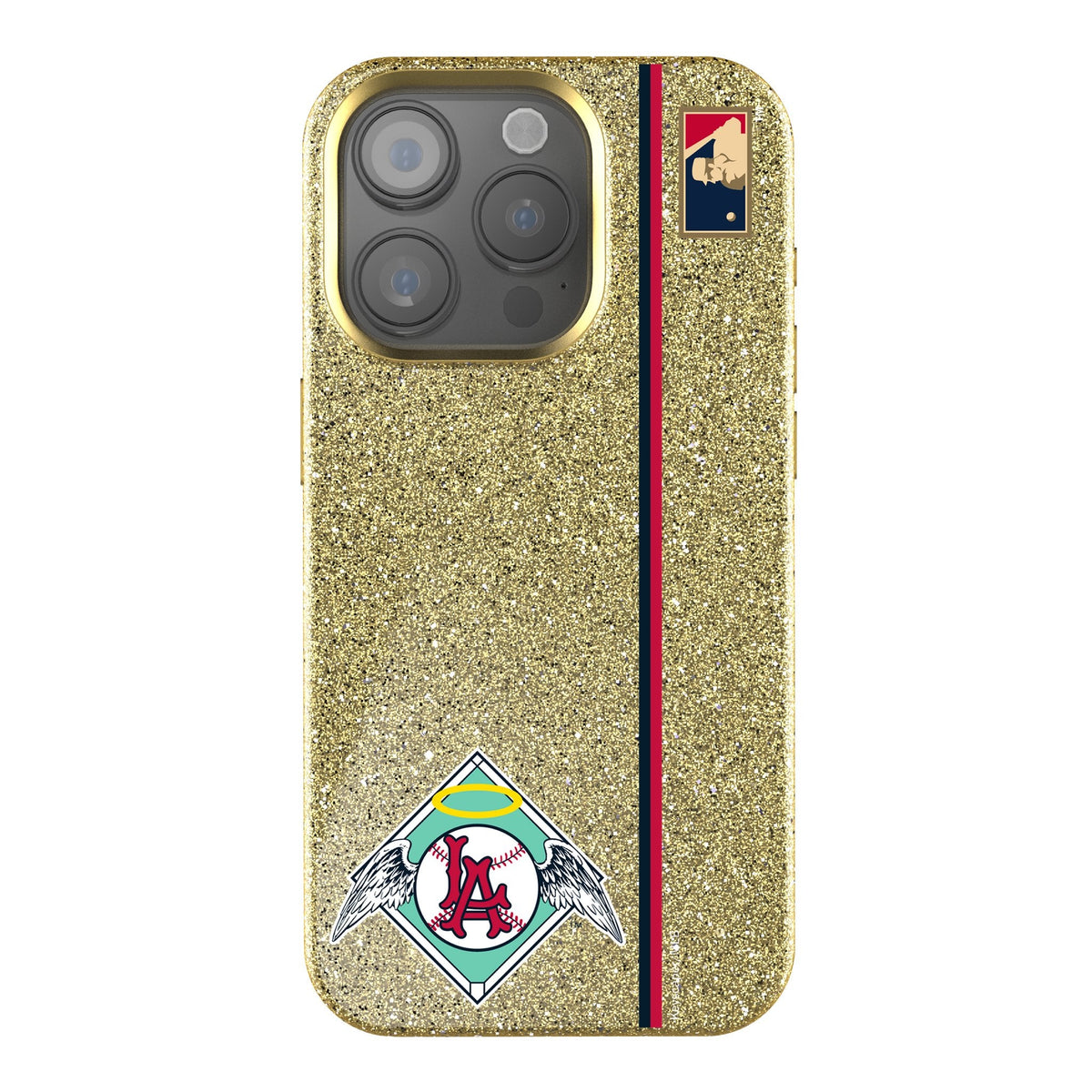 LA Angels 1961-1965 - Cooperstown Collection Sidebar Bling Phone Case