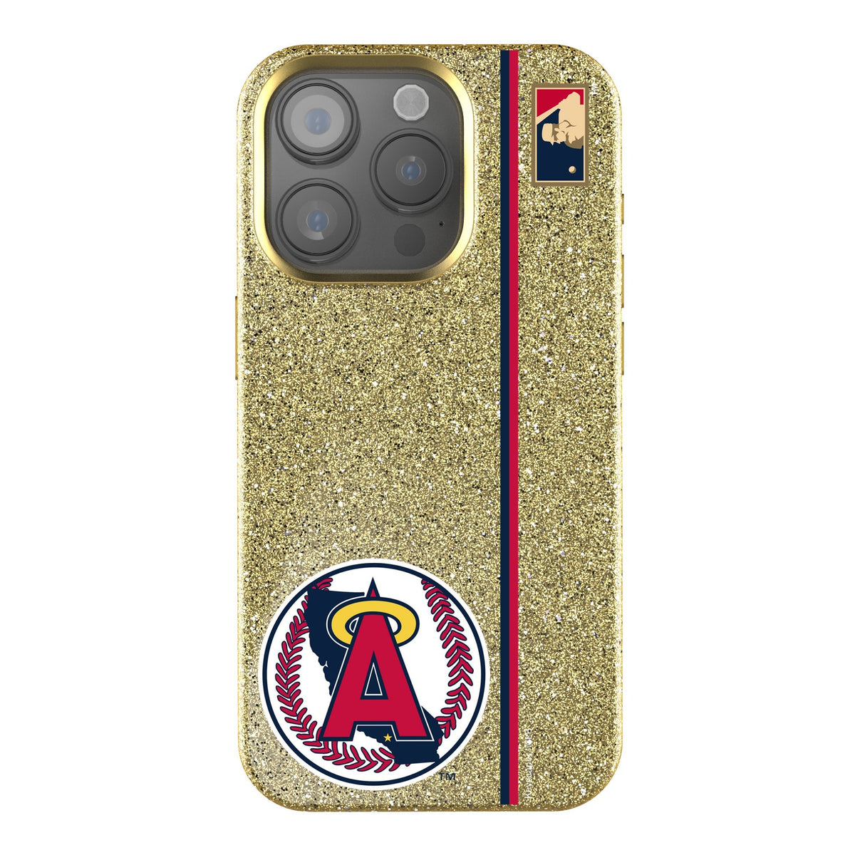 LA Angels 1986-1992 - Cooperstown Collection Sidebar Bling Phone Case