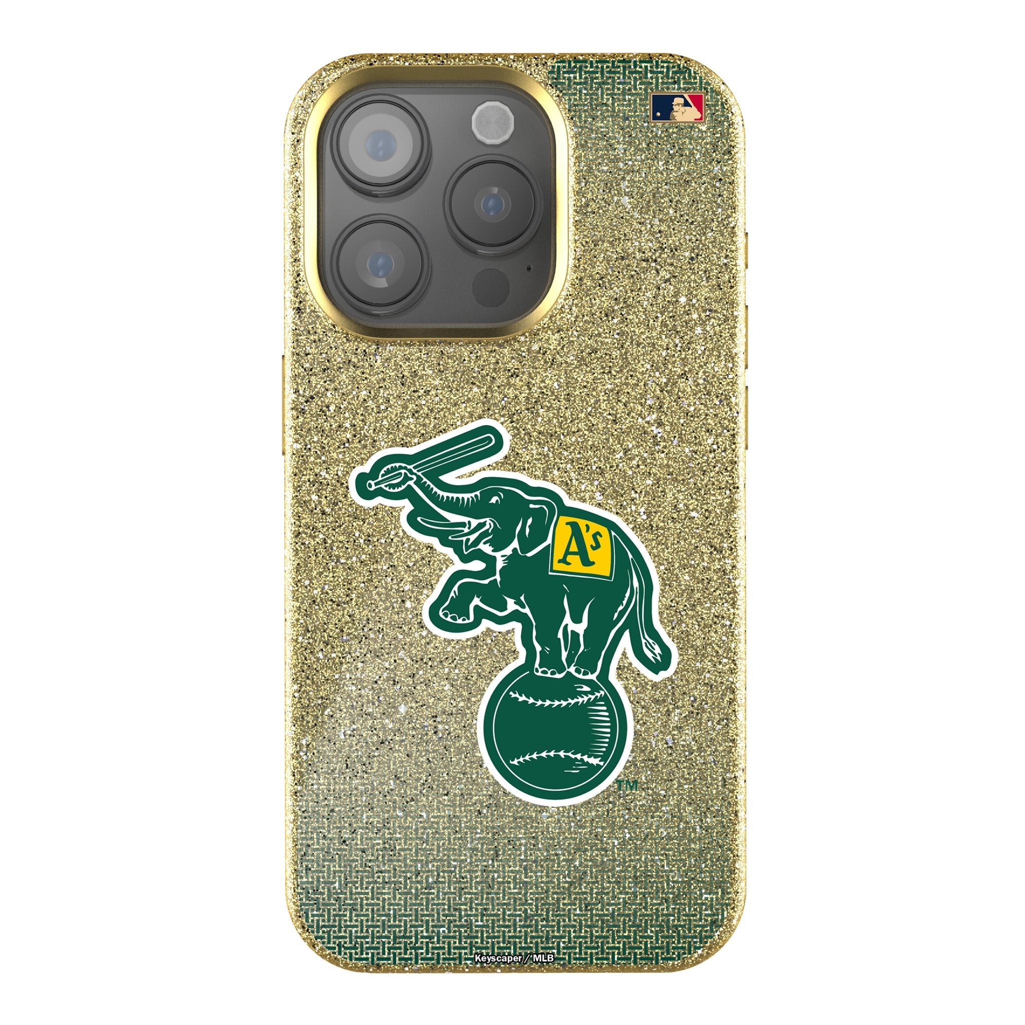 Oakland As Home 1988 - Cooperstown Collection Linen Bling Phone Case for Apple iPhone 1