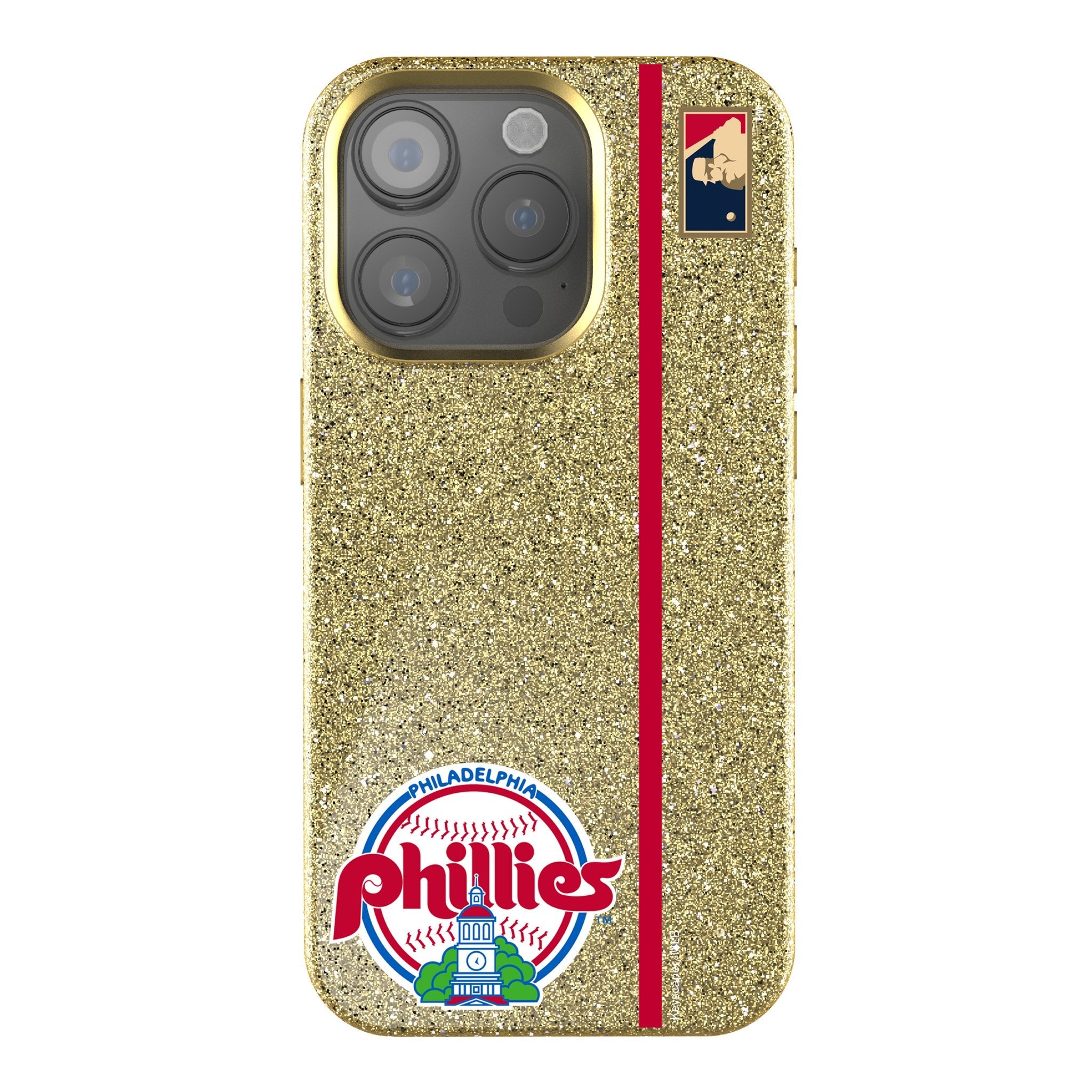 Philadelphia Phillies 1984-1991 - Cooperstown Collection Sidebar Bling Phone Case 1