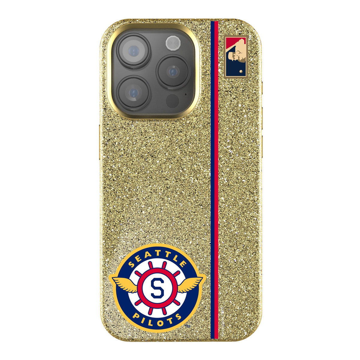 Seattle Pilots 1969 - Cooperstown Collection Sidebar Bling Phone Case