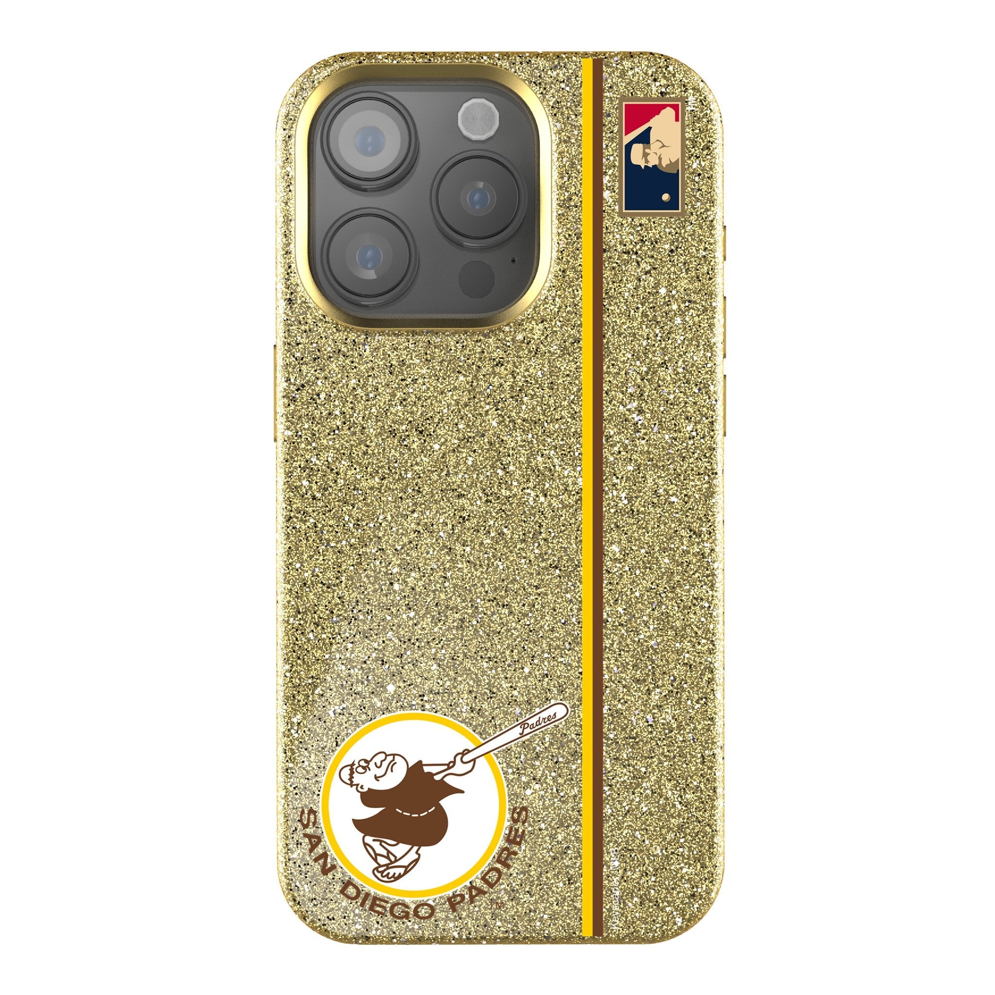 San Diego Padres 1969-1984 - Cooperstown Collection Sidebar Bling Phone Case 1