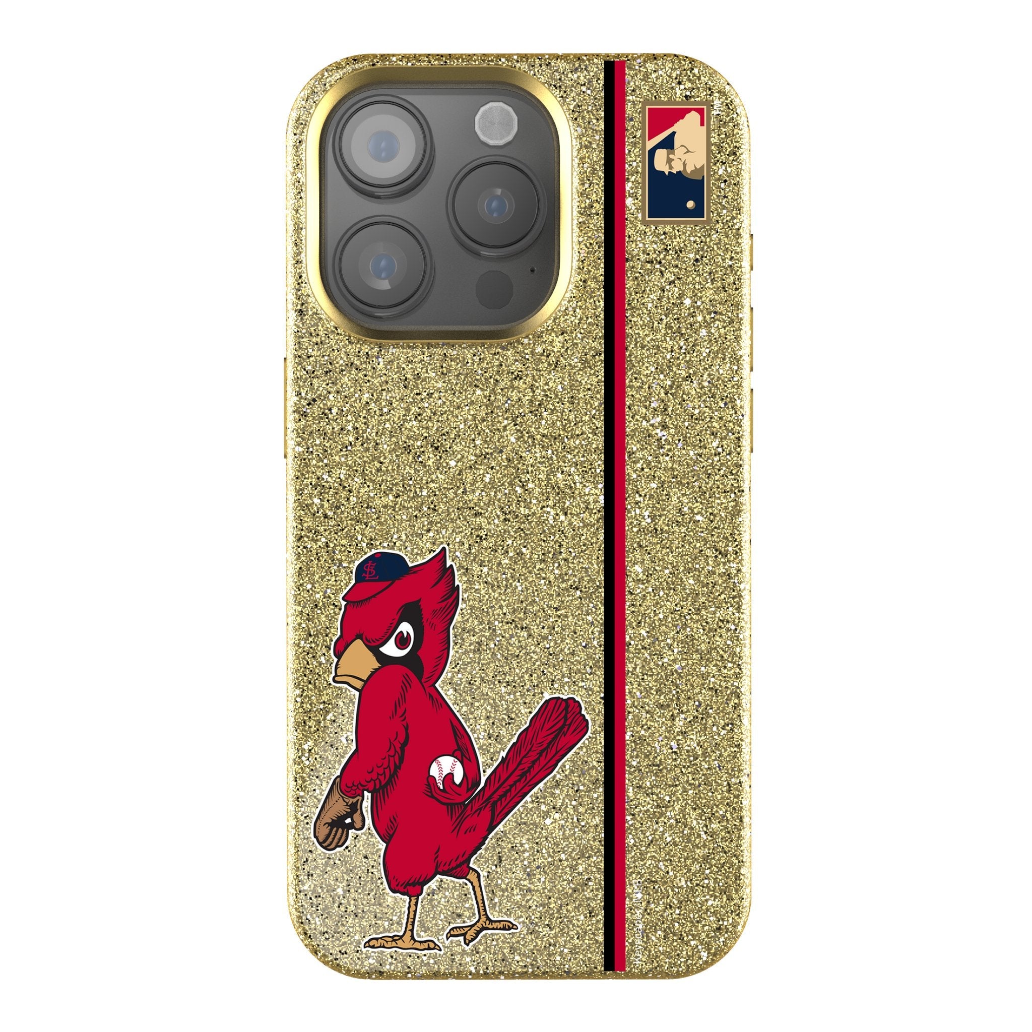 St Louis Cardinals 1950s - Cooperstown Collection Sidebar Bling Phone Case