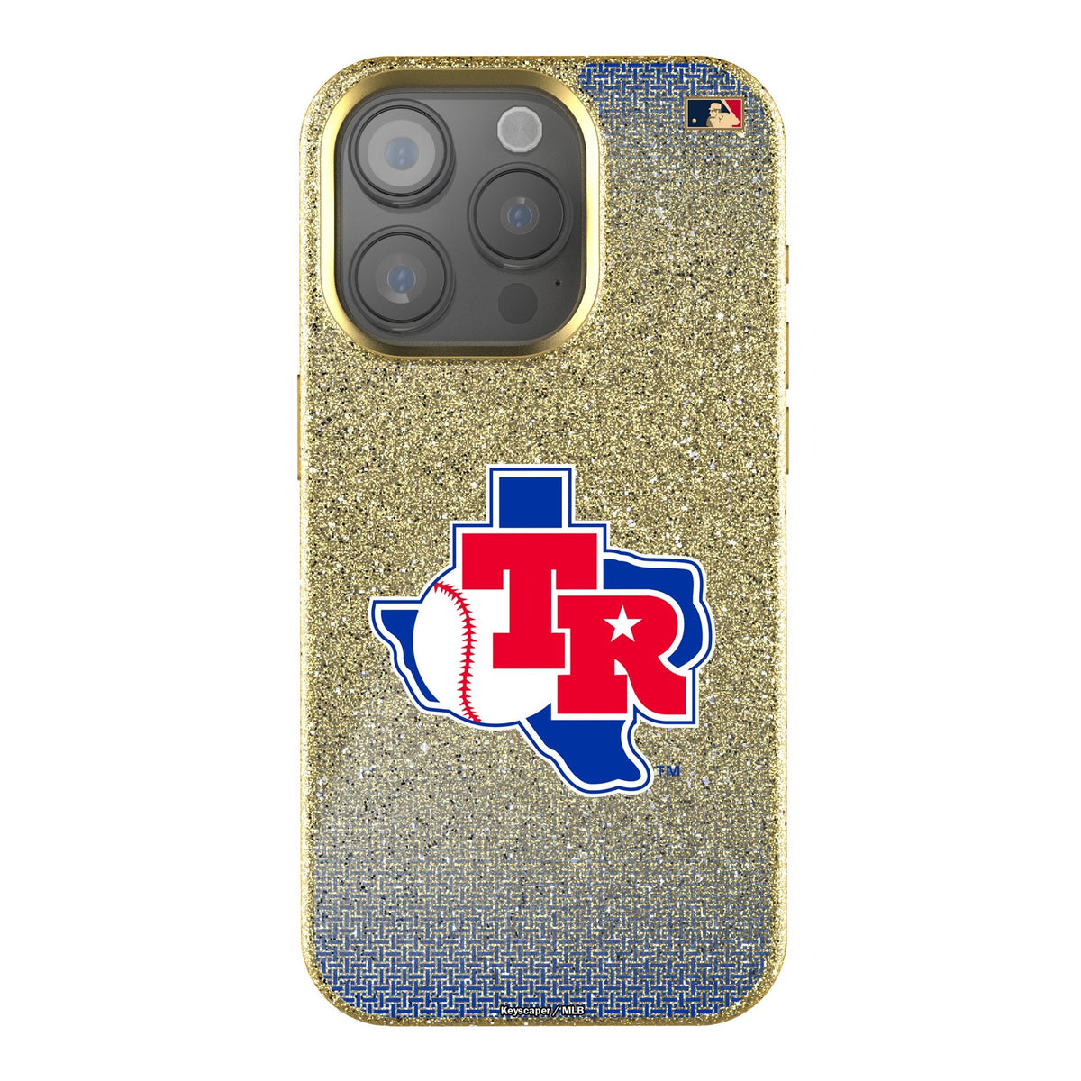 Texas Rangers 1981-1983 - Cooperstown Collection Linen Bling Phone Case for Apple iPhone