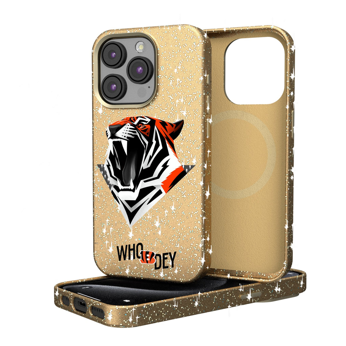 Cincinnati Bengals 2024 Illustrated Limited Edition Bling Phone Case 1