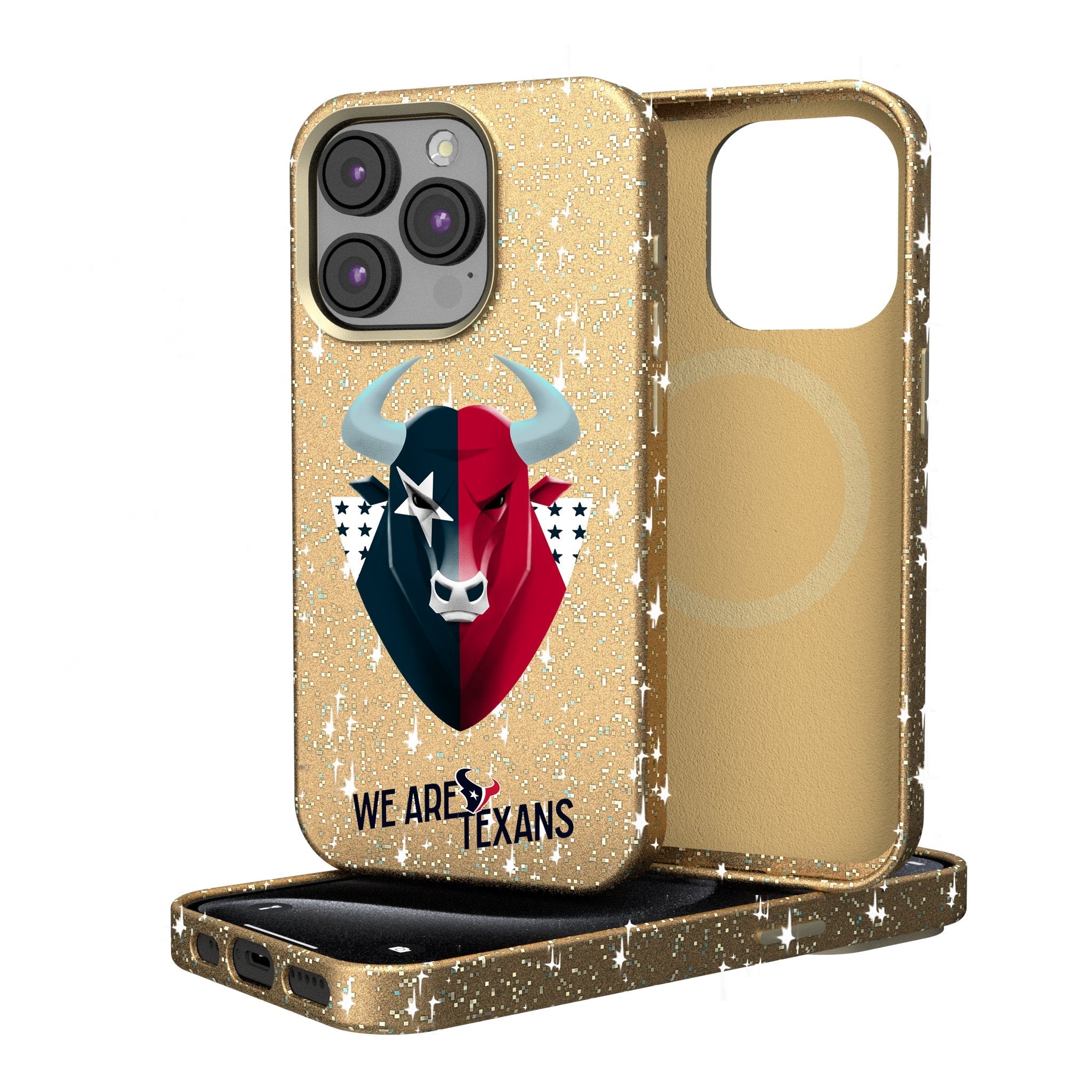 Houston Texans 2024 Illustrated Limited Edition Bling Phone Case