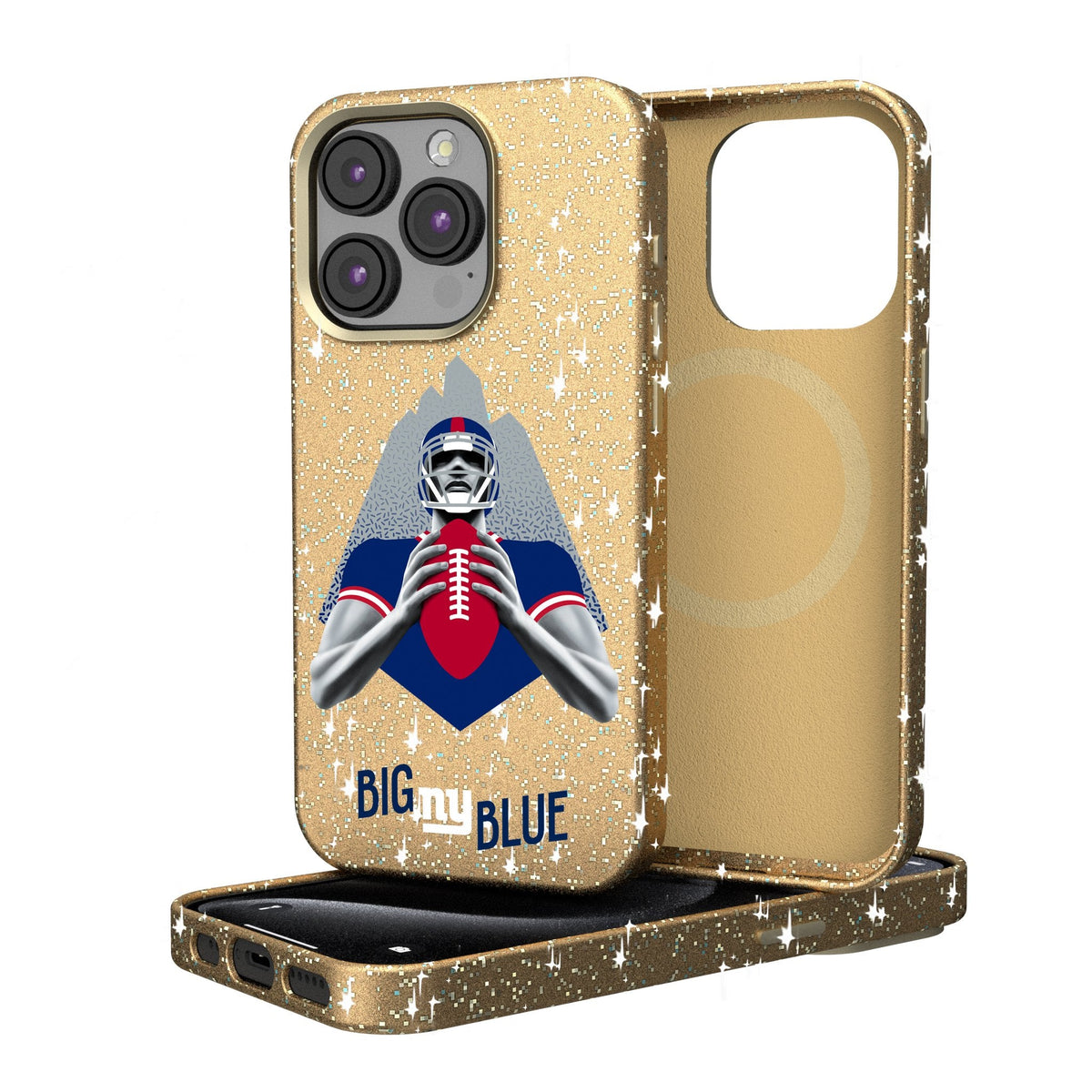 New York Giants 2024 Illustrated Limited Edition Bling Phone Case 1