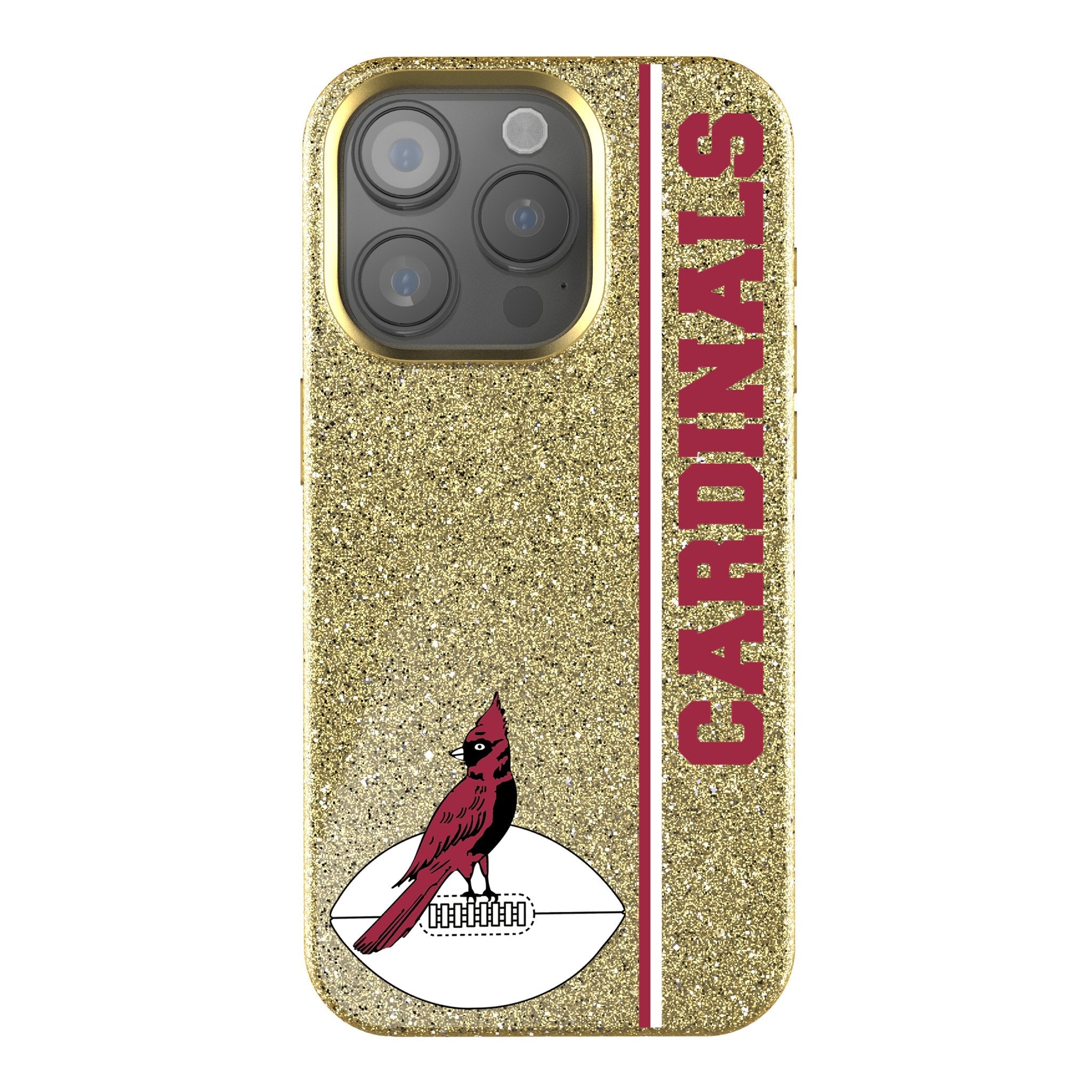 Chicago Cardinals 1947-1959 Historic Collection Sidebar Bling Phone Case 1