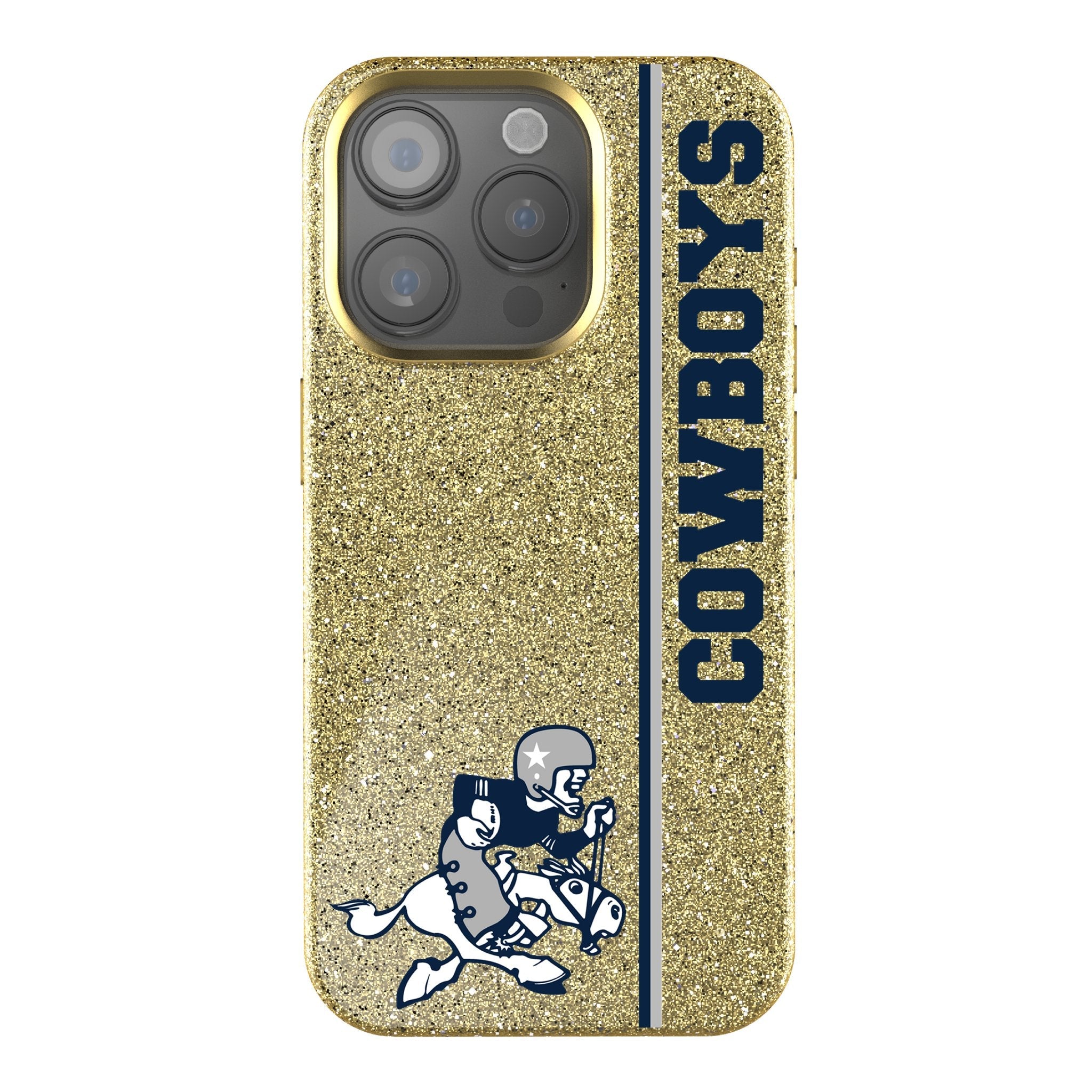Dallas Cowboys 1966-1969 Historic Collection Sidebar Bling Phone Case 1