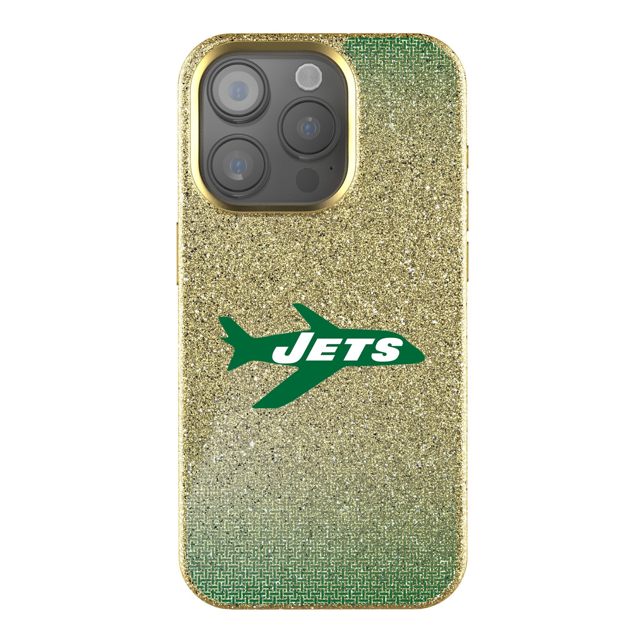 New York Jets 1963 Historic Collection Linen Bling Phone Case for Apple iPhone 1