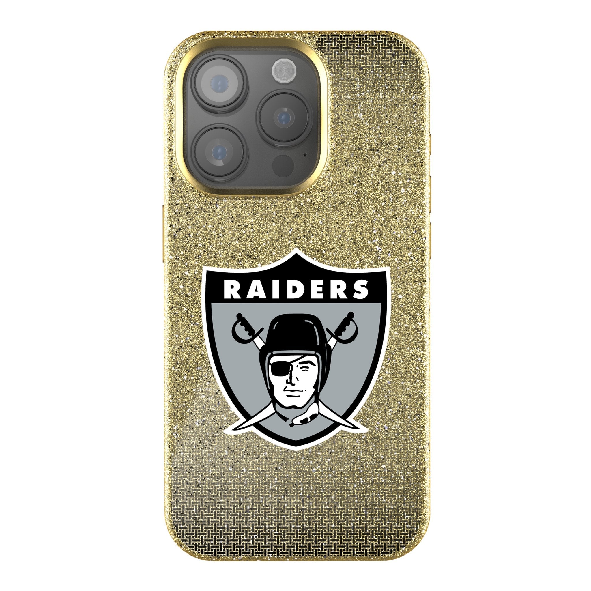 Oakland Raiders 1963 Historic Collection Linen Bling Phone Case for Apple iPhone 1