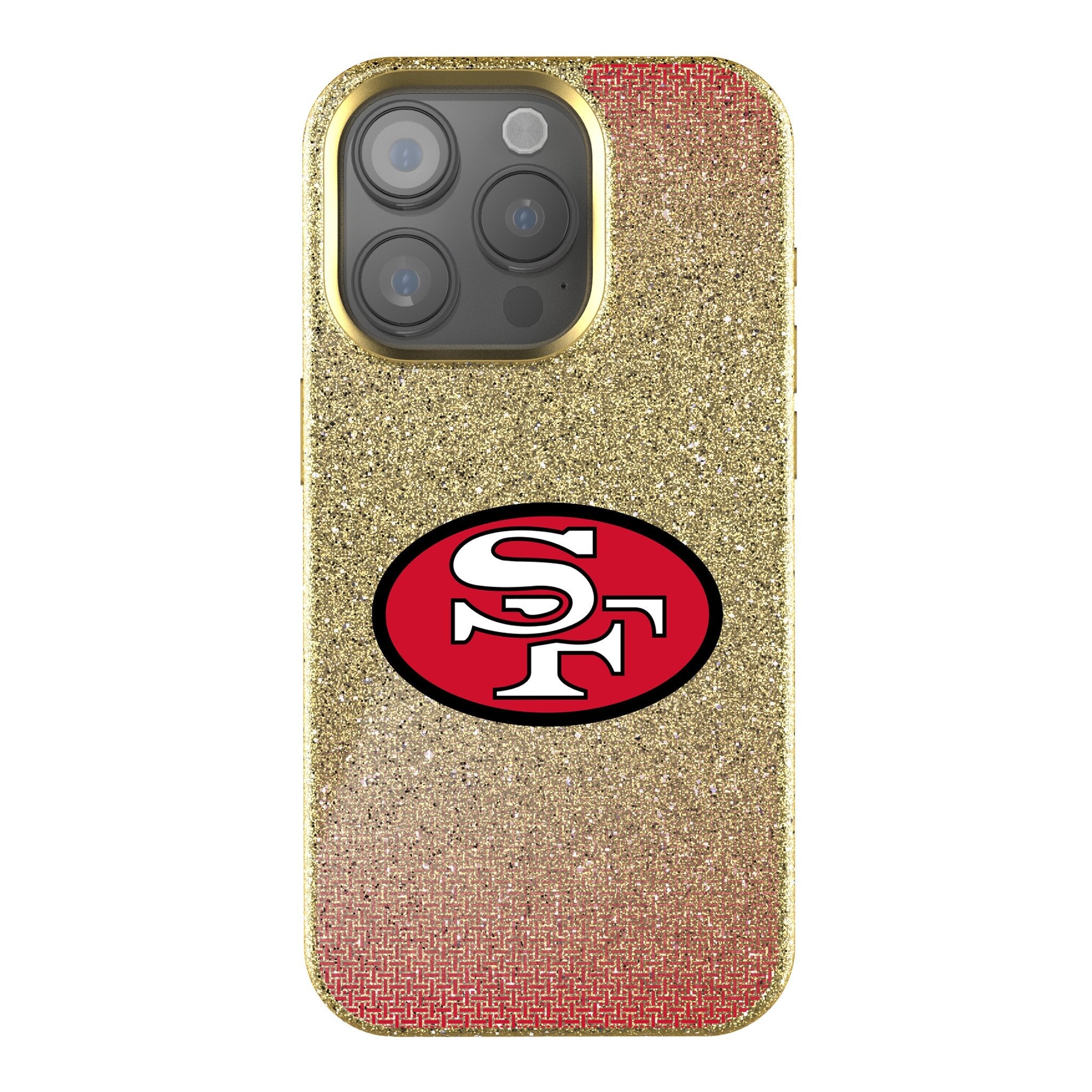 San Francisco 49ers Historic Collection Linen Bling Phone Case for Apple iPhone 1